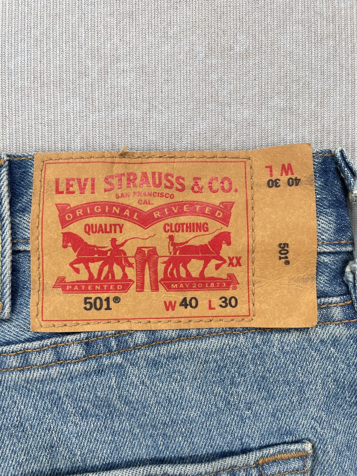 Levi's Levis 501 Stretch Jeans (P58) Size US 41 - 12 Thumbnail