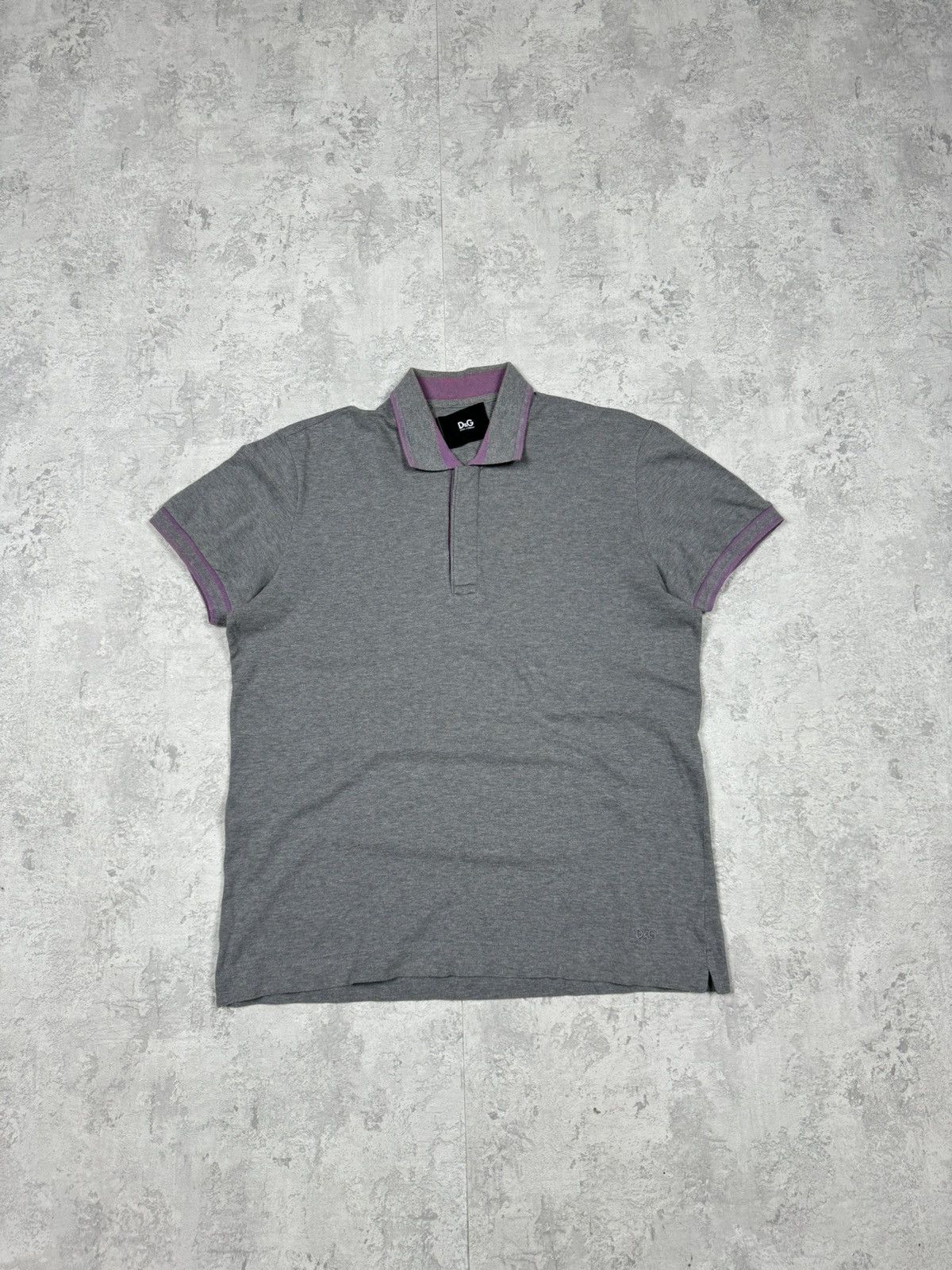 Dolce & Gabbana Dolce & Gabbana Gray Polo Shirt Size 50 Size US M / EU 48-50 / 2 - 1 Thumbnail