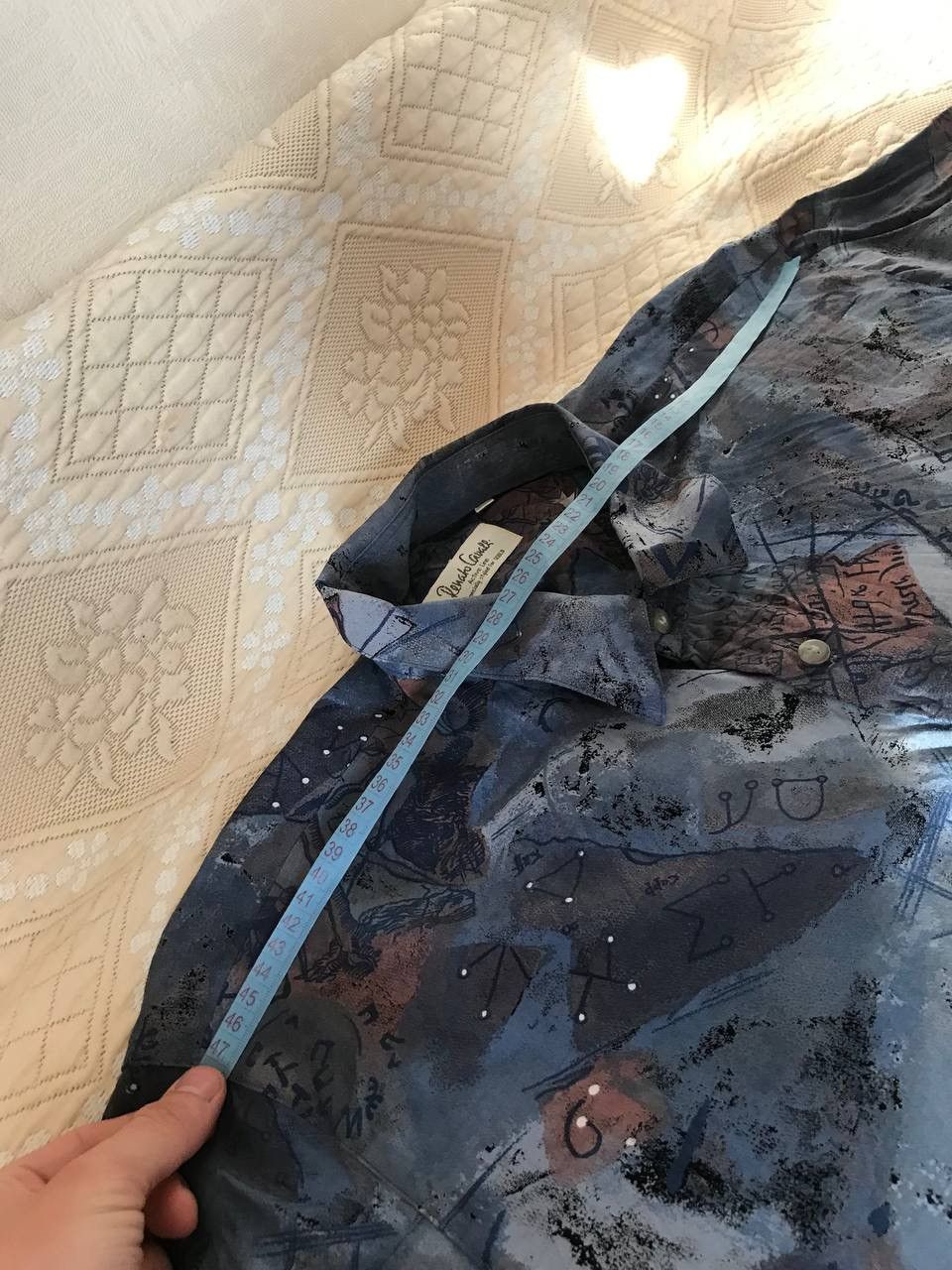 Other 🔥 Renato Cavalli Vintage Dior Styled Crazy Shirt Hawaiian Size US XL / EU 56 / 4 - 6 Thumbnail