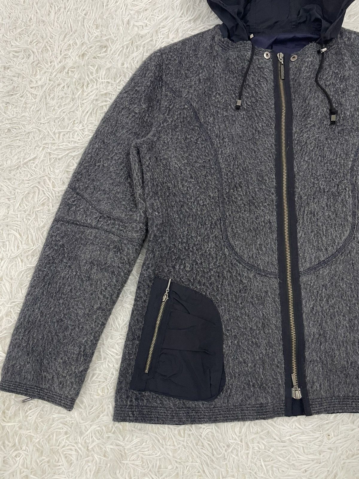 Hiroko Koshino Homme Hiroko Bis Hiroko Koshino Jacket Hooded Size S / US 4 / IT 40 - 3 Thumbnail