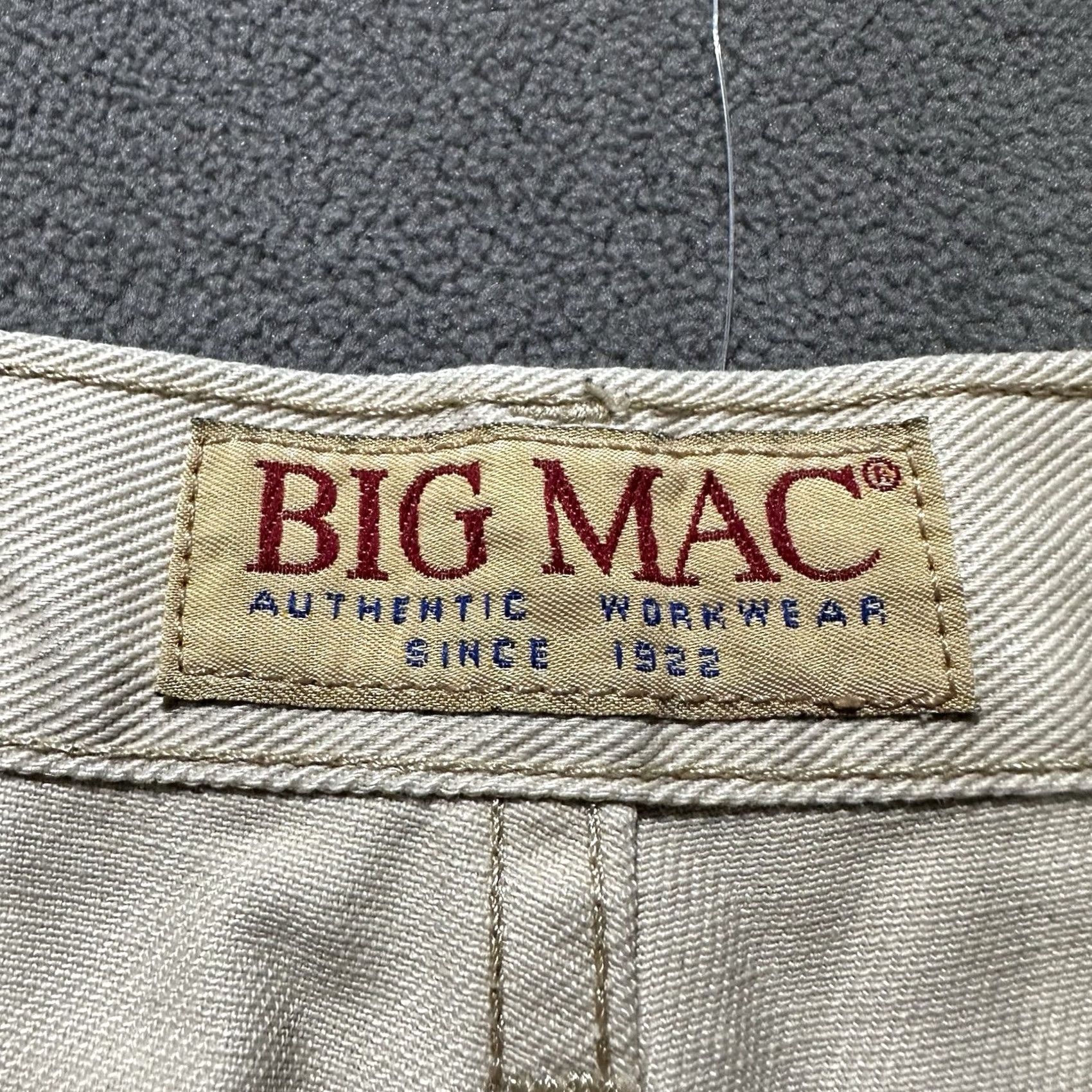 JCPenney VINTAGE Big Mac PANTS Men 38x36 Khaki Straight Leg Workwear 90s Jeans Chino 80s USA Boys Mens Womens Size US 38 / EU 54 - 7 Thumbnail