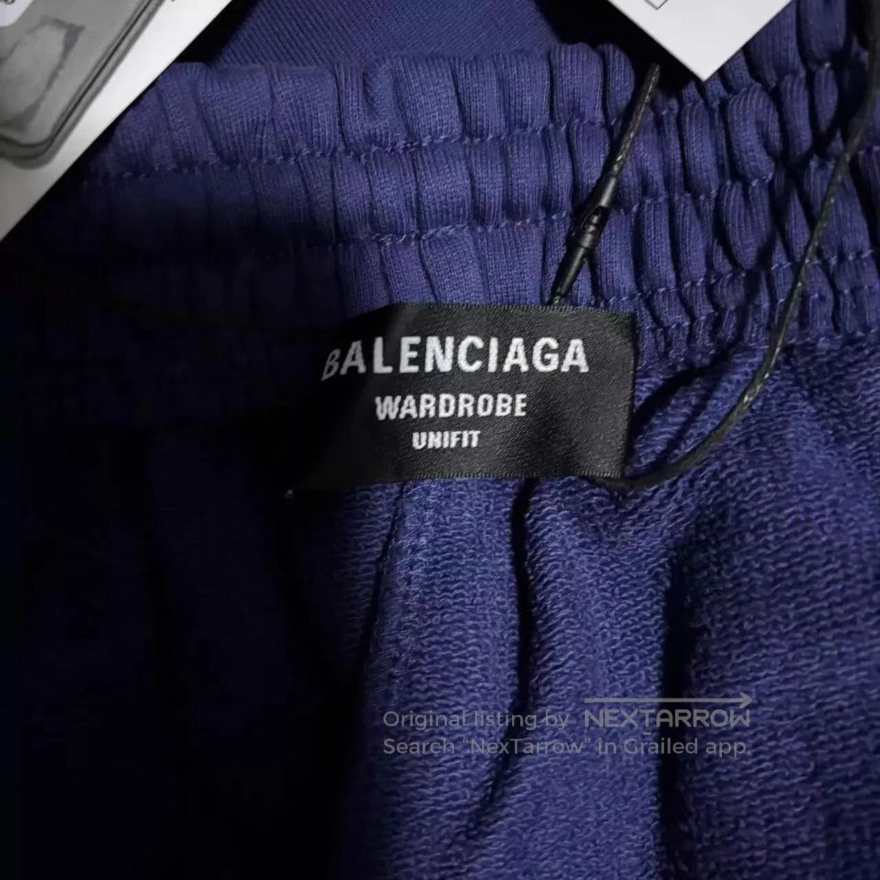 Balenciaga Blue Casual Shorts with Elastic Waist. Size US 34 / EU 50 - 3 Thumbnail
