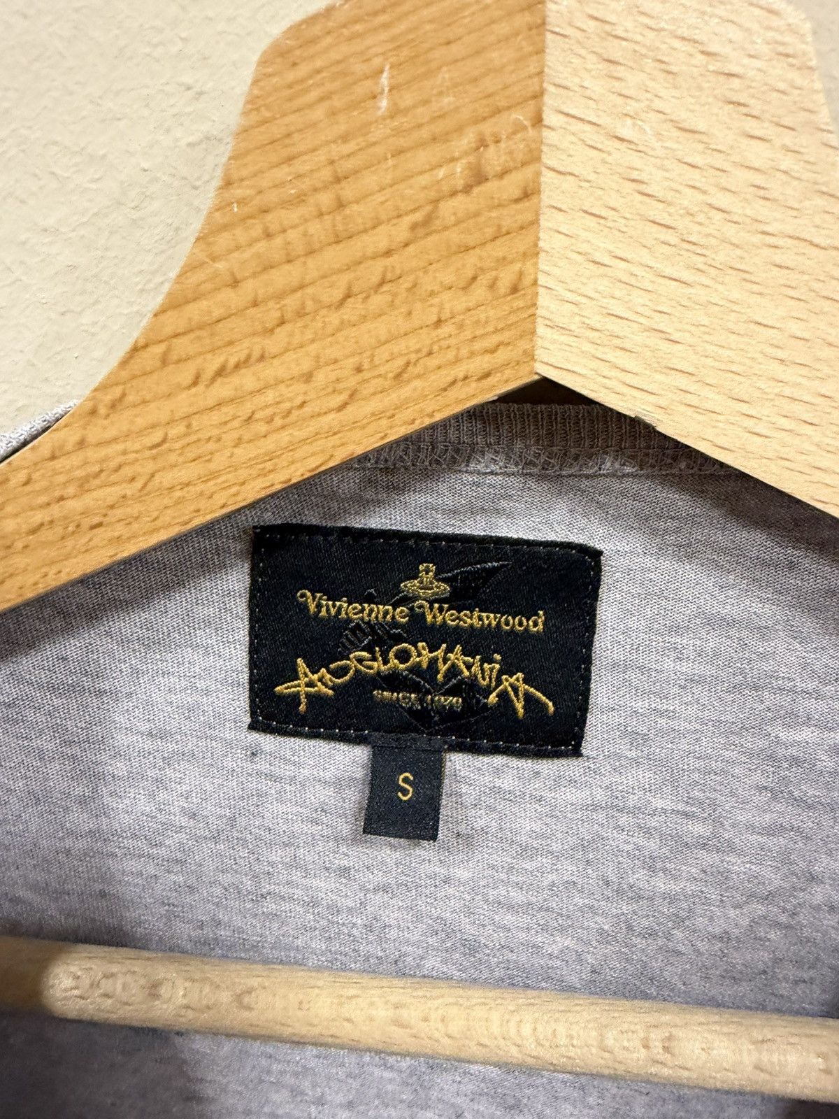 Vivienne Westwood Vivienne Westwood Anglomania Grey Light Rose I Love Crap tee Size US S / EU 44-46 / 1 - 3 Thumbnail