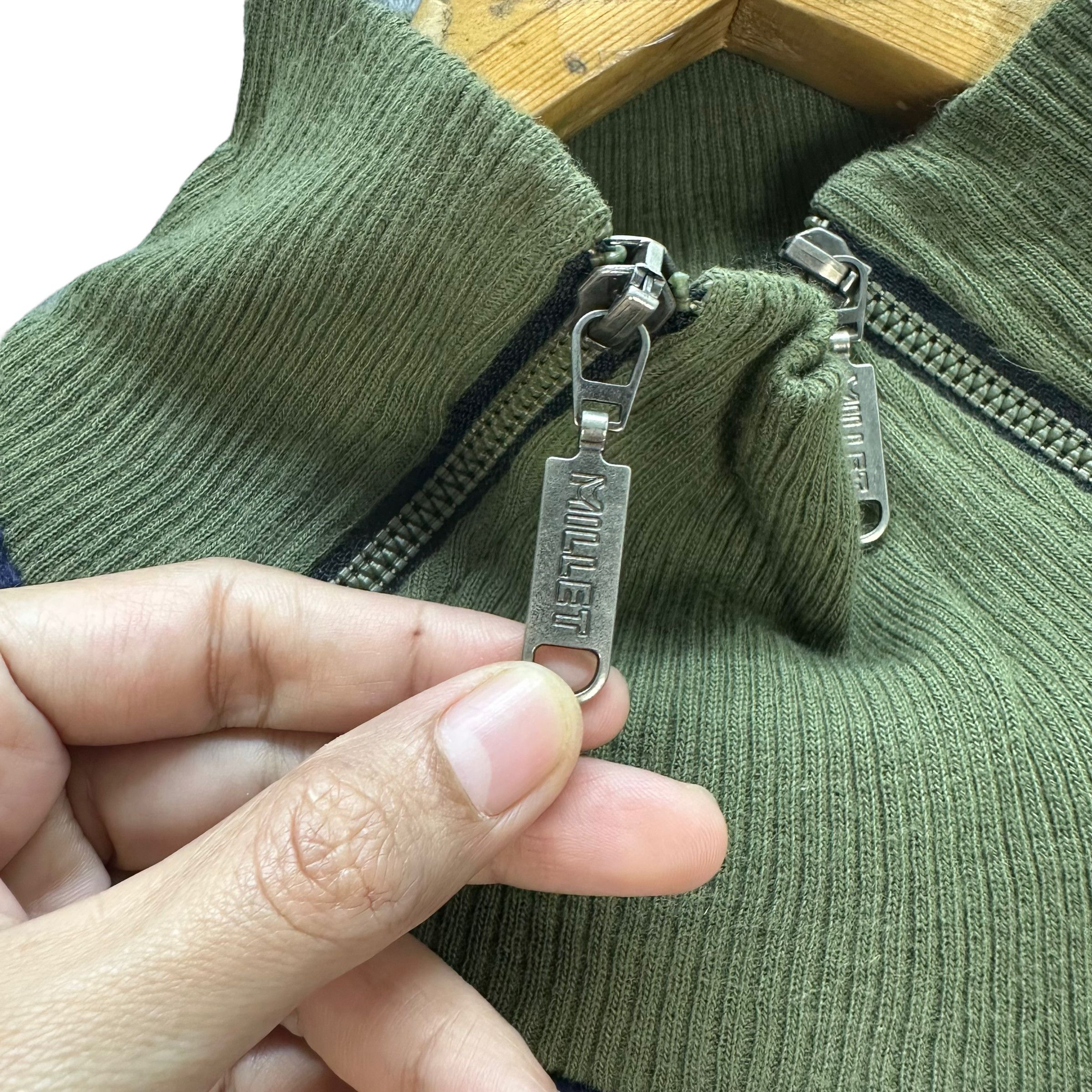 Japanese Brand MILLET NICE DESIGN FLEECE #8059-199 Size US S / EU 44-46 / 1 - 7 Thumbnail