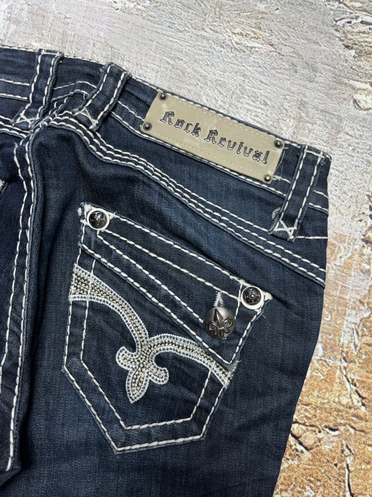 Rock Revival Rock Revival Vintage Y2k Jeans Denim Pants 2000s Size 29" - 9 Thumbnail