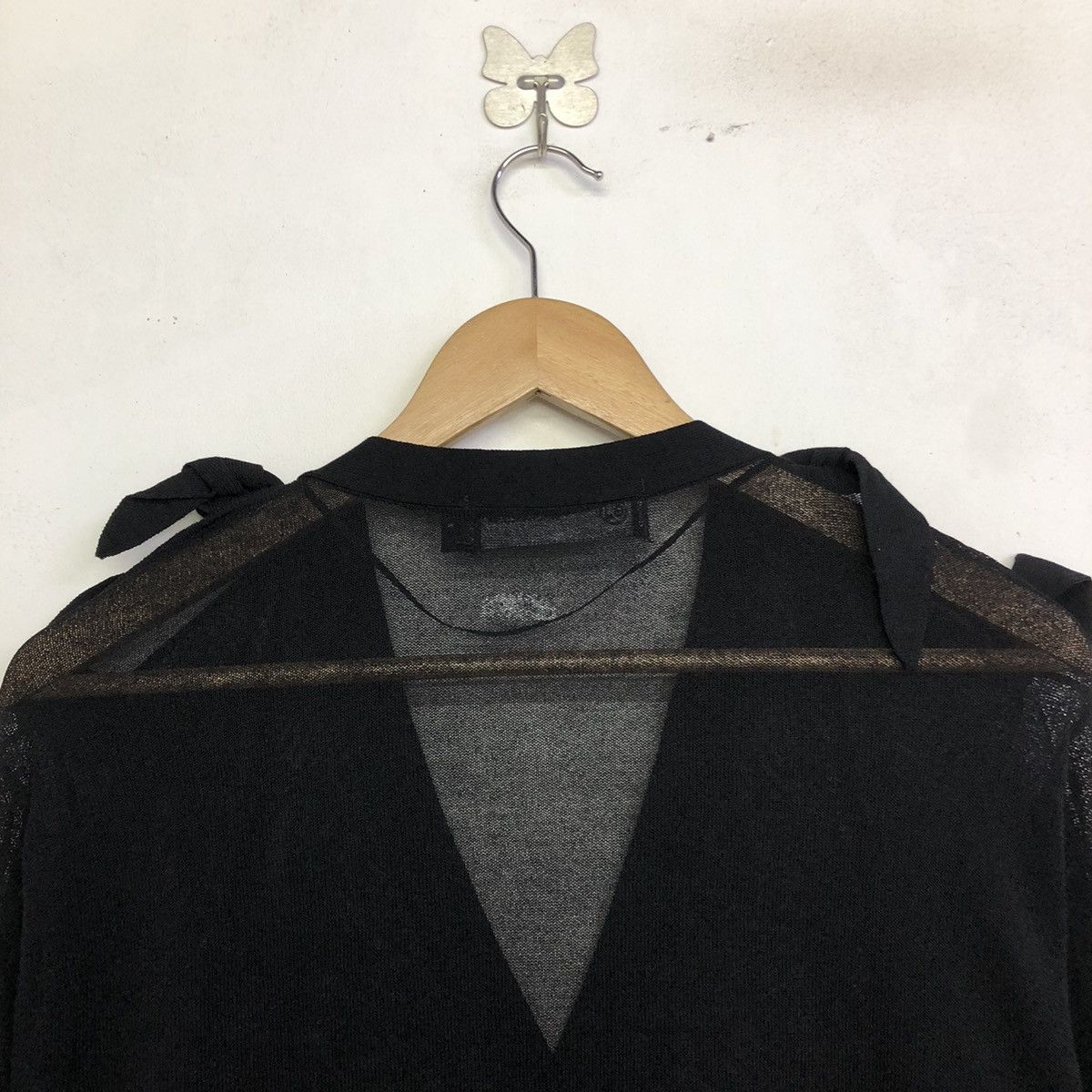 GU × Undercover By Jun Takahashi!! Undercover GU Sheer Knit Cardigan Size S / US 4 / IT 40 - 10 Thumbnail