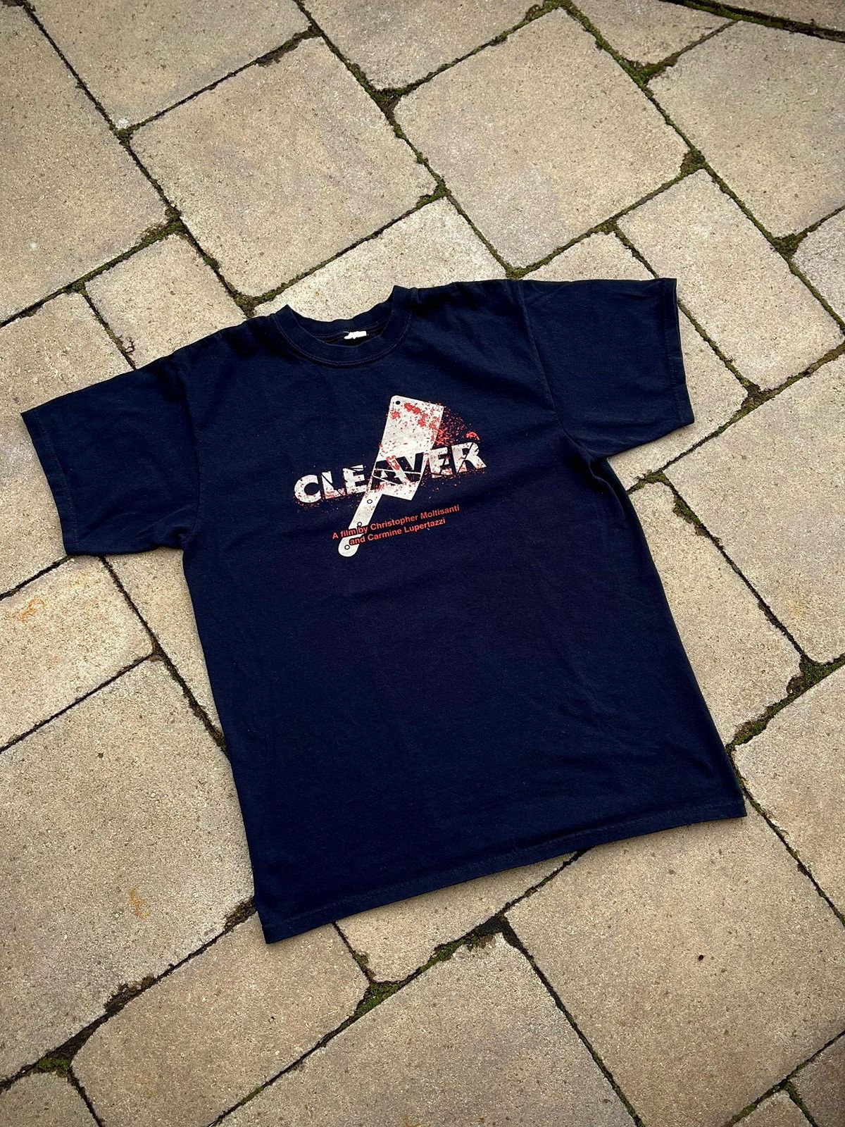 Anvil RARE Y2K The Sopranos Cleaver Movie Promo Tee Size US L / EU 52-54 / 3 - 1 Thumbnail