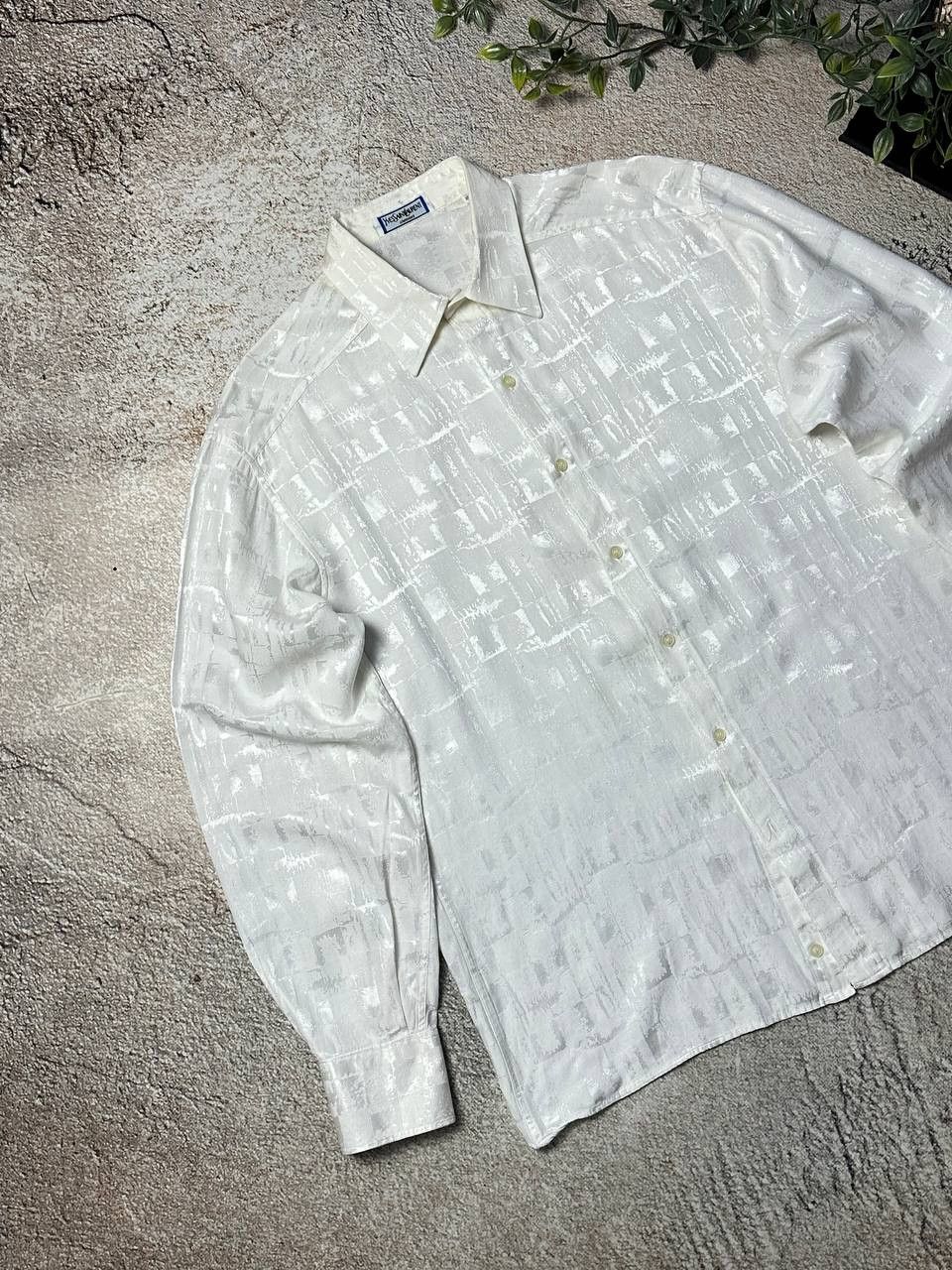 Vintage × Yves Saint Laurent Vintage shirt yves saint lauren 80s Size US L / EU 52-54 / 3 - 2 Thumbnail