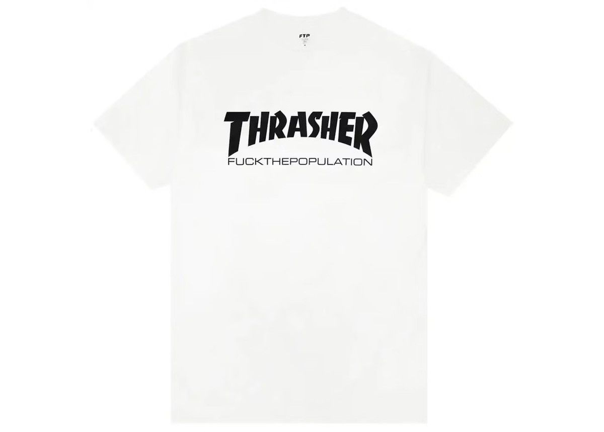 Fuck The Population × Thrasher FTP x Thrasher t shirt Size US L / EU 52-54 / 3 - 2 Thumbnail