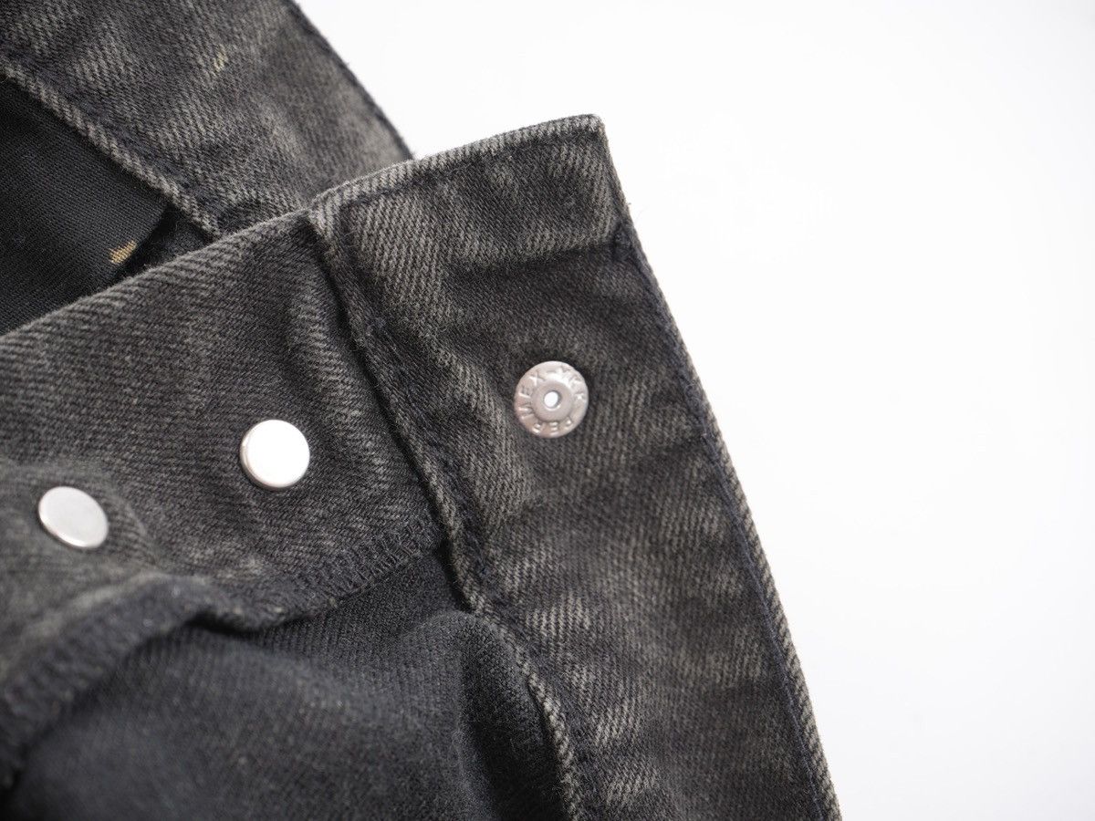 Balmain Balmain Blue Acid Washed Denim Biker Jeans 34 Size US 34 / EU 50 - 7 Thumbnail