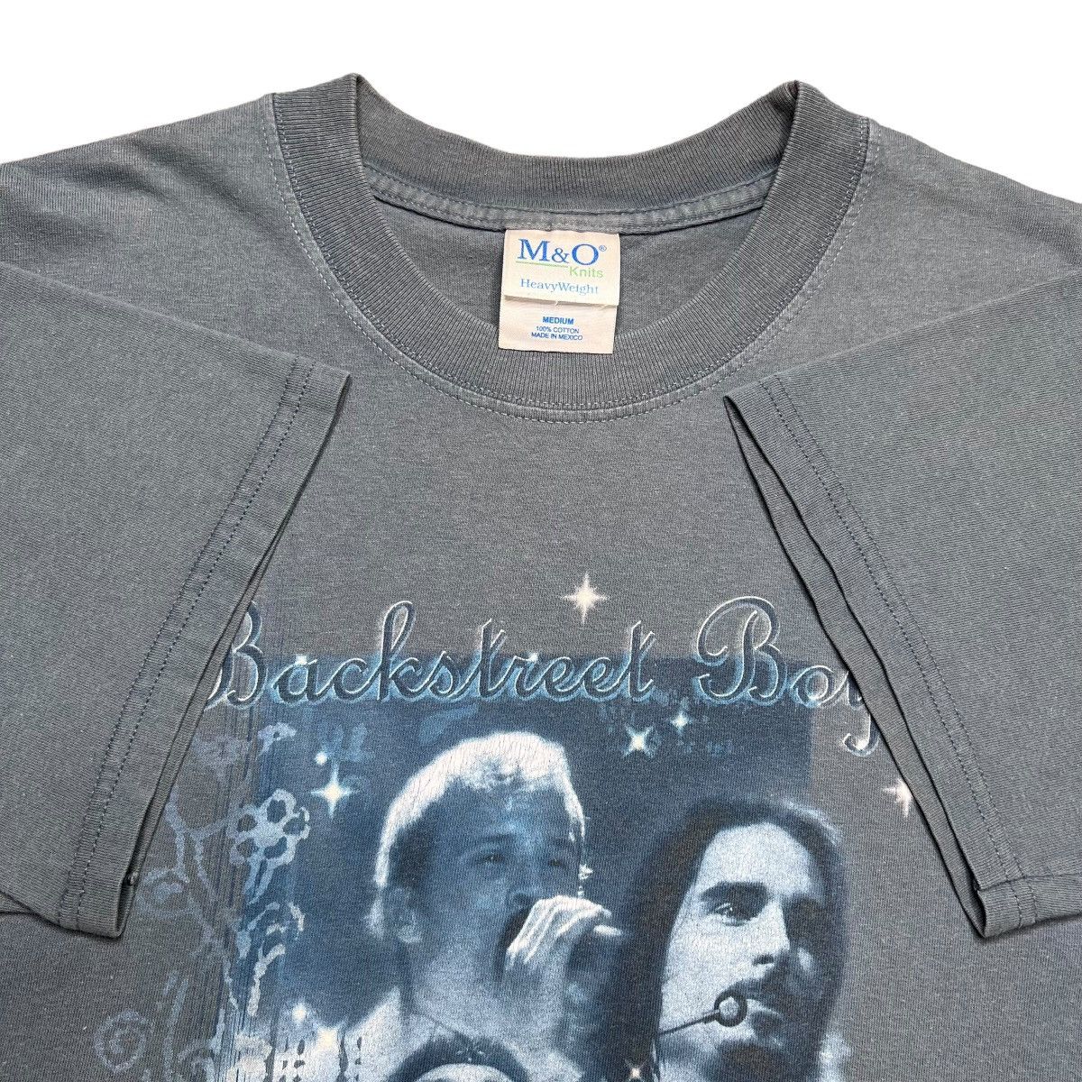 Band Tees × Vintage Vintage 2001 Backstreet Boys Black & Blue World Tour T-Shirt Size US M / EU 48-50 / 2 - 3 Thumbnail