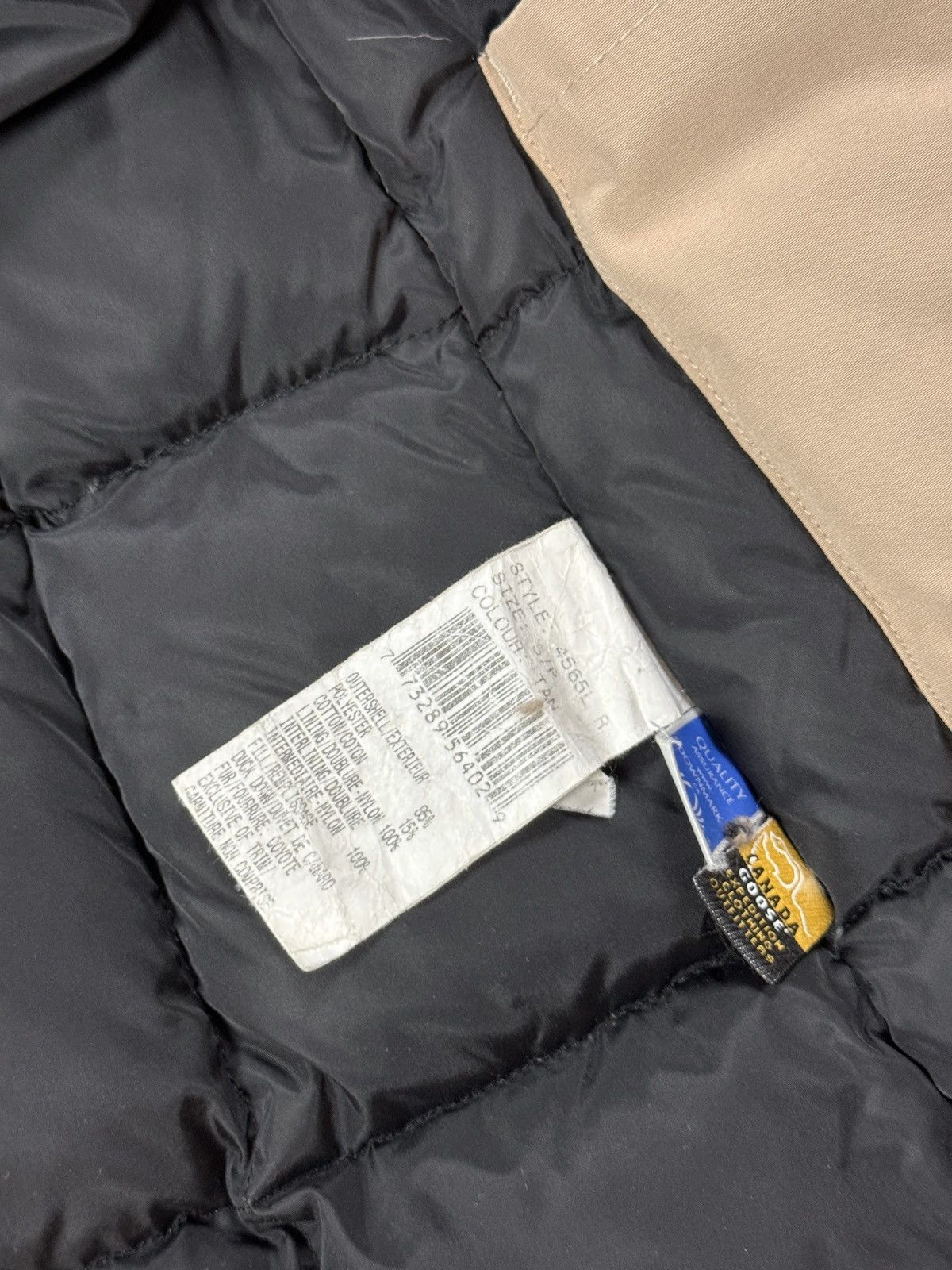 Canada Goose Canada Goose expedition jacket beige puffer no fur Size US S / EU 44-46 / 1 - 6 Thumbnail