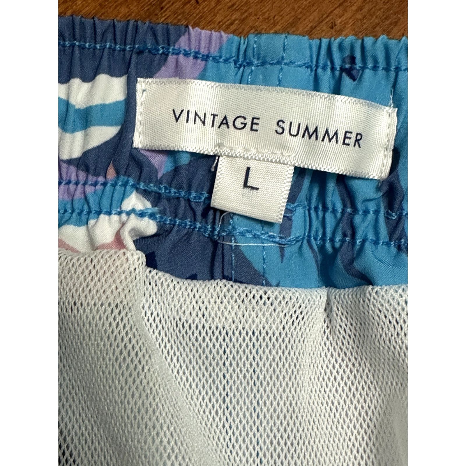 Other Vintage Swim Trunks Quick Dry Tropical Leaf Print XL NWT Size US 32 / EU 48 - 8 Thumbnail