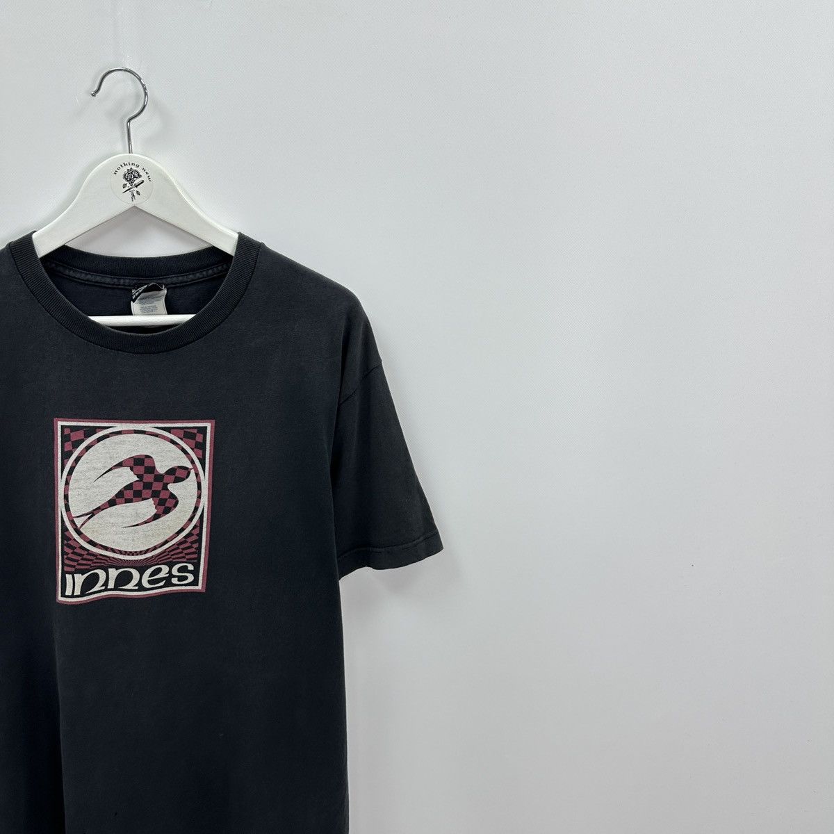 Vintage Vintage 90s Innes Skateboarding Checkered tee distressed y2k Size US L / EU 52-54 / 3 - 2 Thumbnail