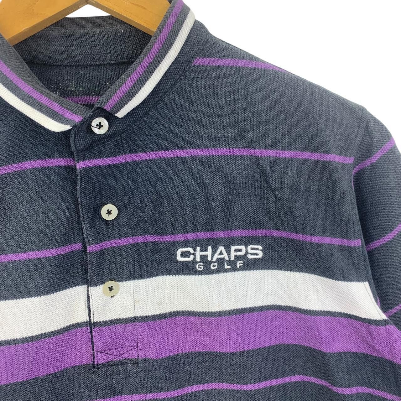 Chaps Ralph Lauren CHAPS RALPH LAUREN Golf Collection Striped Polo Tee Shirt Size US M / EU 48-50 / 2 - 5 Thumbnail