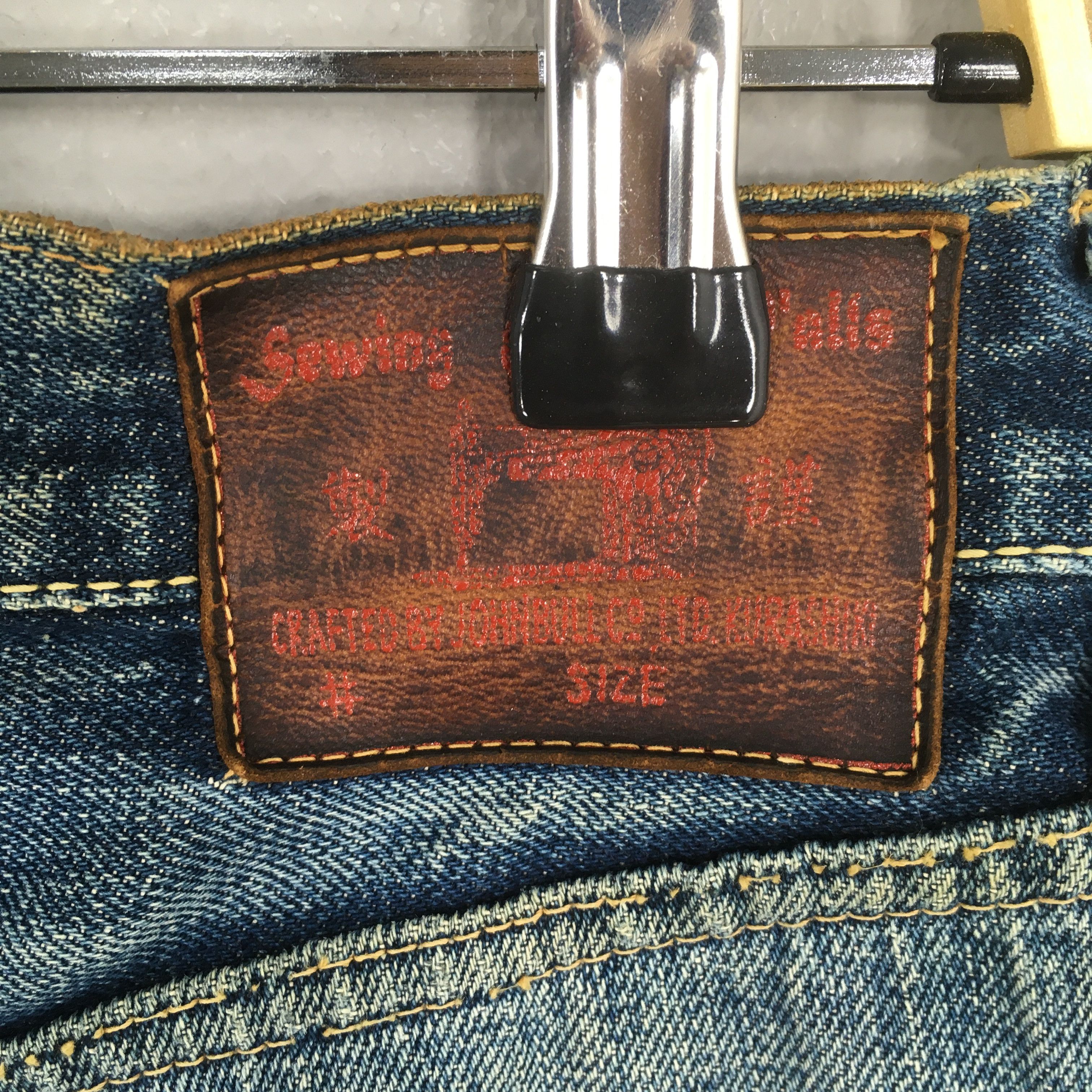 Eternal Size 28x29 Vintage 90s Sewing Chop Crafted Japan Jeans S97 Size US 28 / EU 44 - 14 Thumbnail