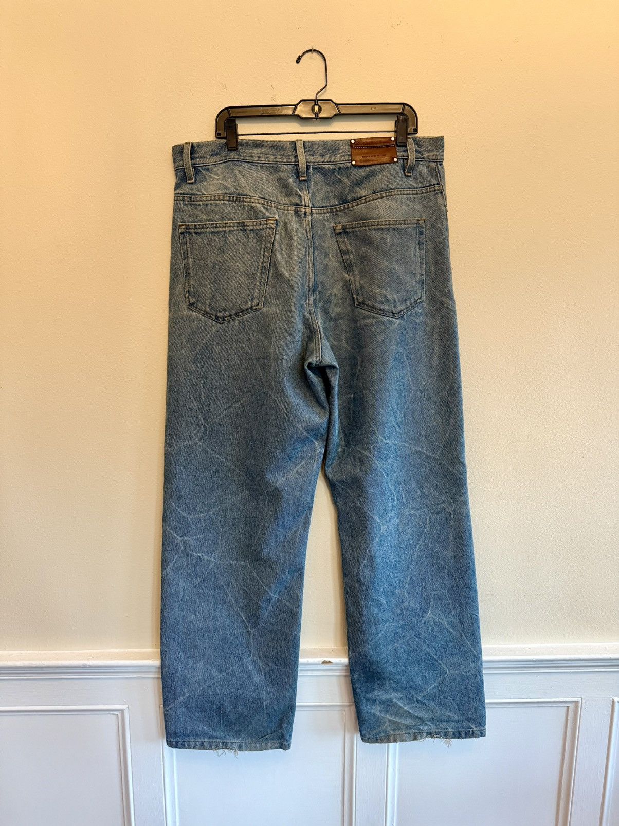 Dries Van Noten Dries Van Noten Wide Leg Jeans Size US 34 / EU 50 - 2 Thumbnail
