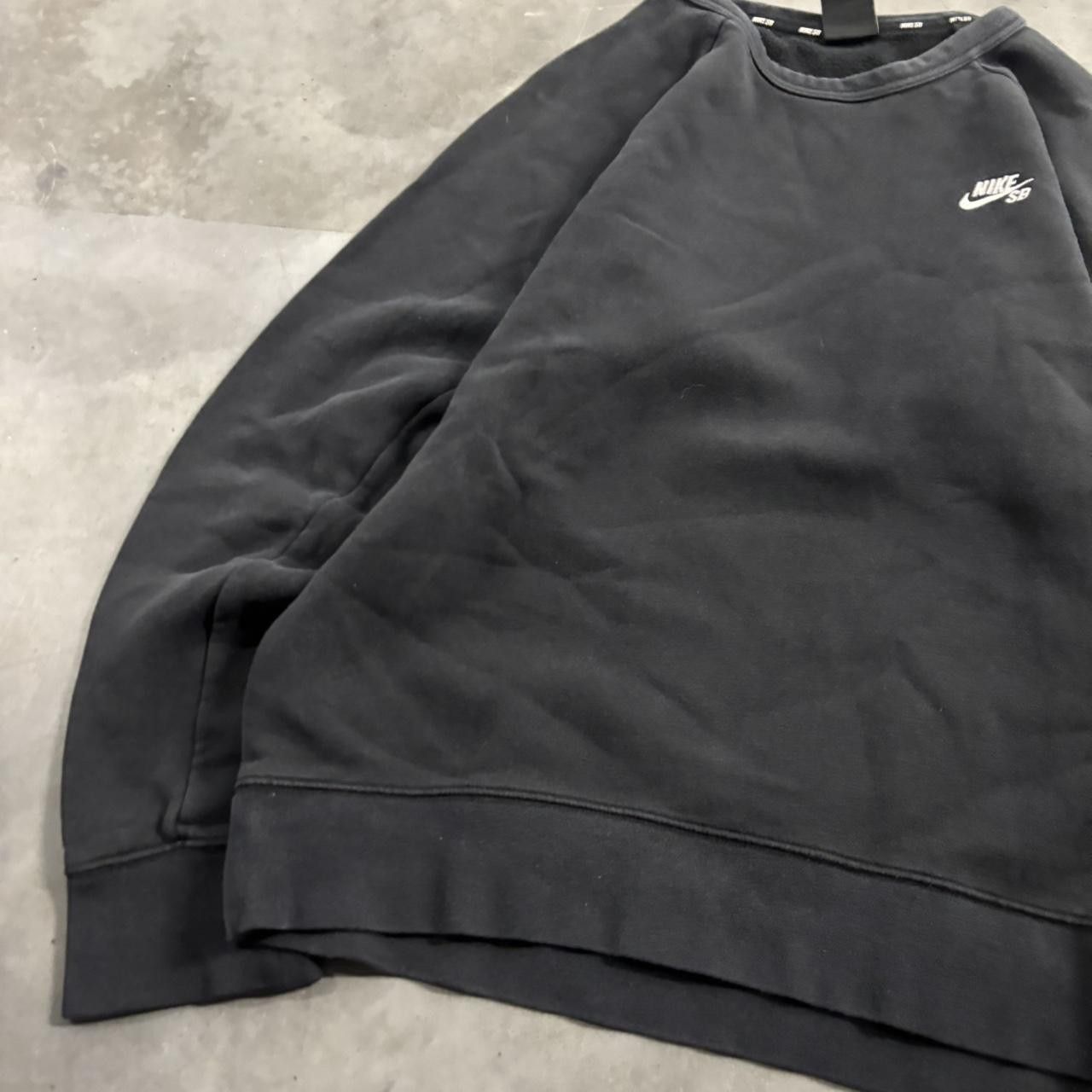 Nike Crazy Vintage Y2K/2000s Black Nike SB Streetwear Essential Sweatshirt! Size S Size US S / EU 44-46 / 1 - 3 Thumbnail