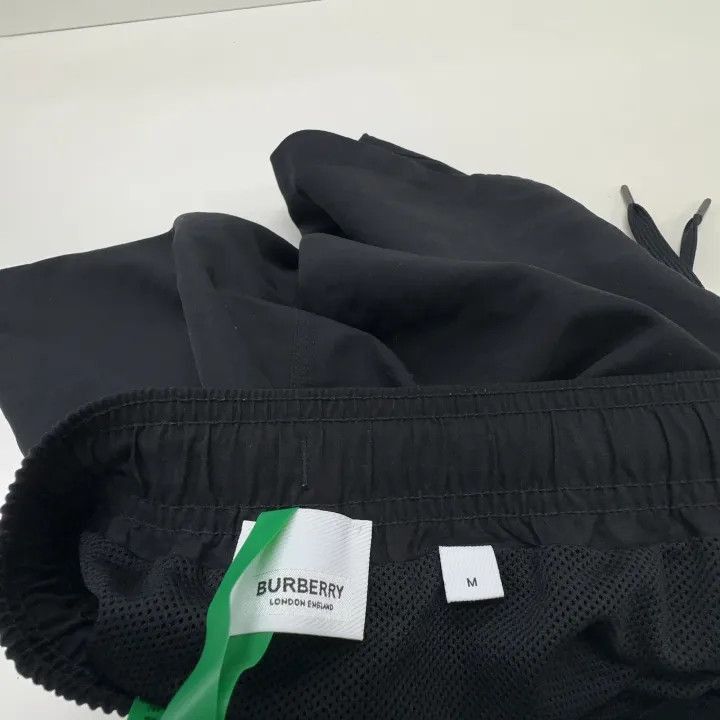 Burberry Burberry Burberry Black Drawstring Swim Trunks-2507 Size US 27 - 5 Thumbnail
