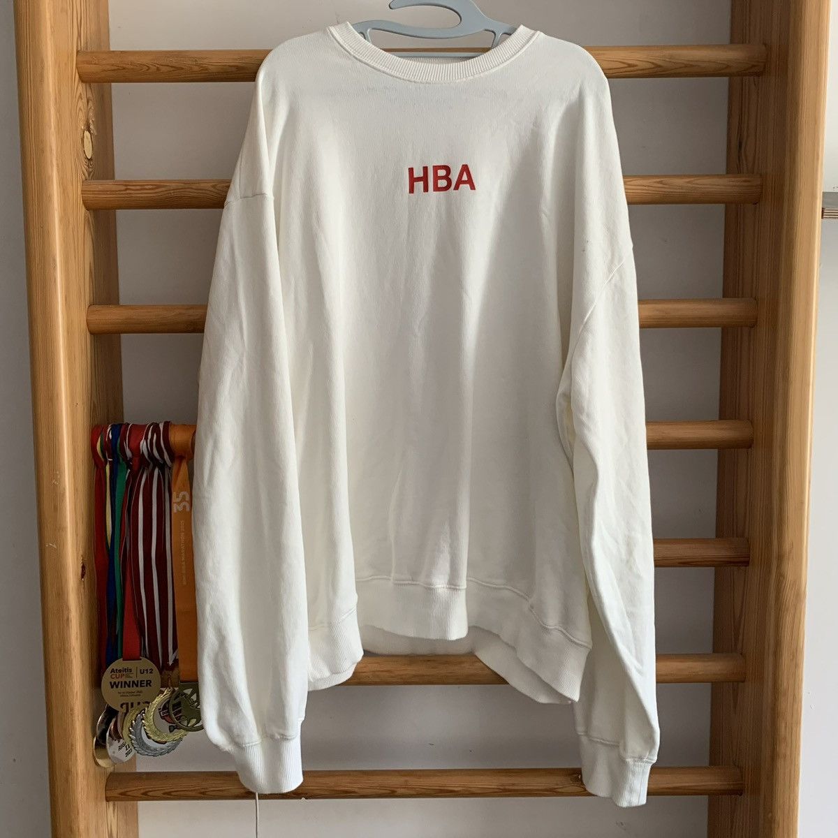 Hood By Air white Hood By Air target sweatshirt Size US L / EU 52-54 / 3 - 1 Thumbnail