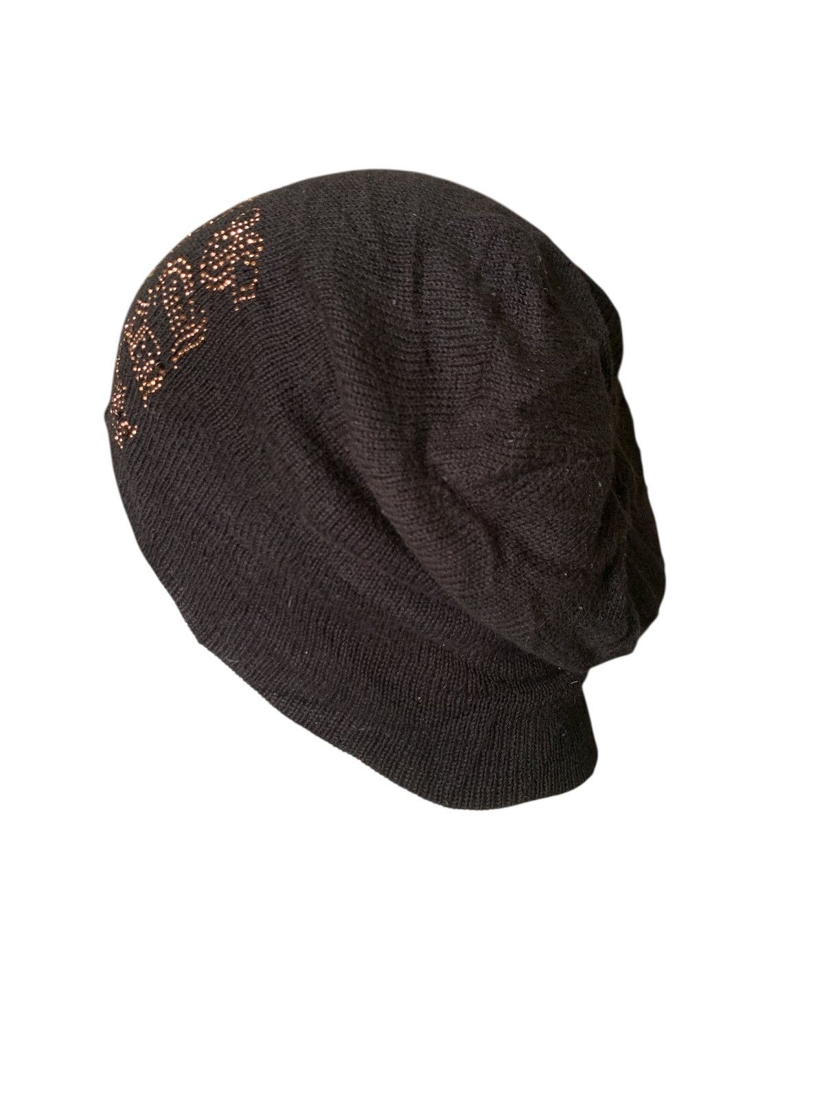 Japanese Brand × Kapital × Vintage black star beanie Size ONE SIZE - 4 Thumbnail