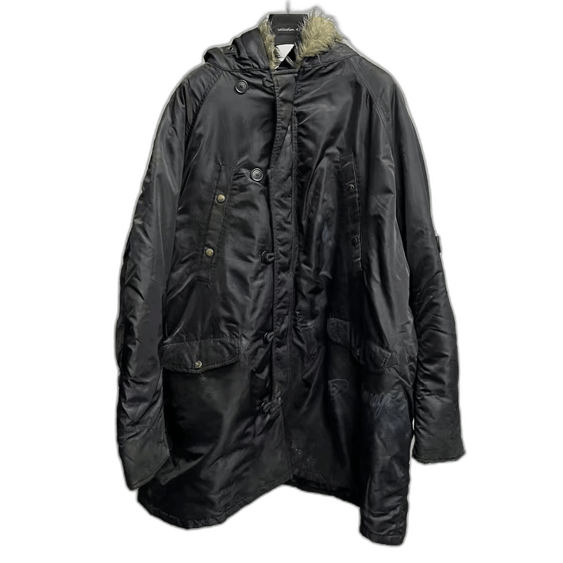 Balenciaga Black Long Sleeve Zipper Jacket Coat Size US L / EU 52-54 / 3 - 1 Thumbnail