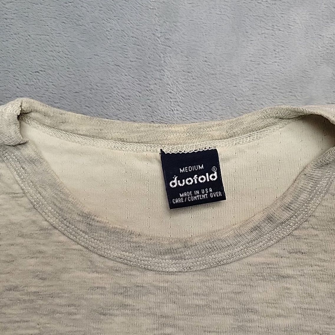 Vintage VINTAGE Duofold Shirt Men M Gray Crewneck Long Sleeve Wool Blend Base Layer Size US M / EU 48-50 / 2 - 4 Thumbnail