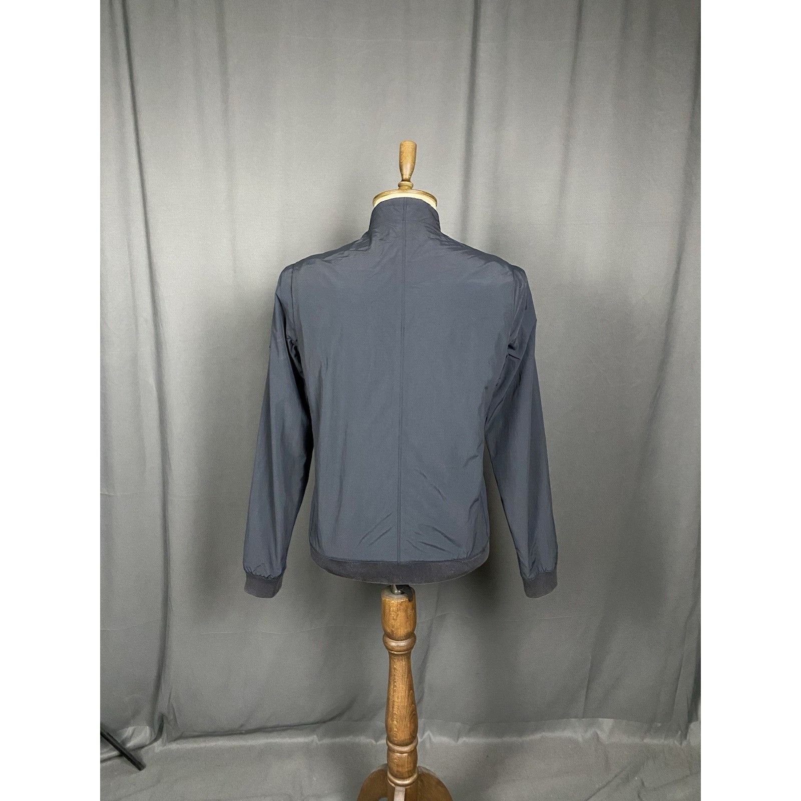 Barbour Barbour Int. Runnel Men's Blue High Neck Bomber Jacket Size Size US S / EU 44-46 / 1 - 8 Thumbnail