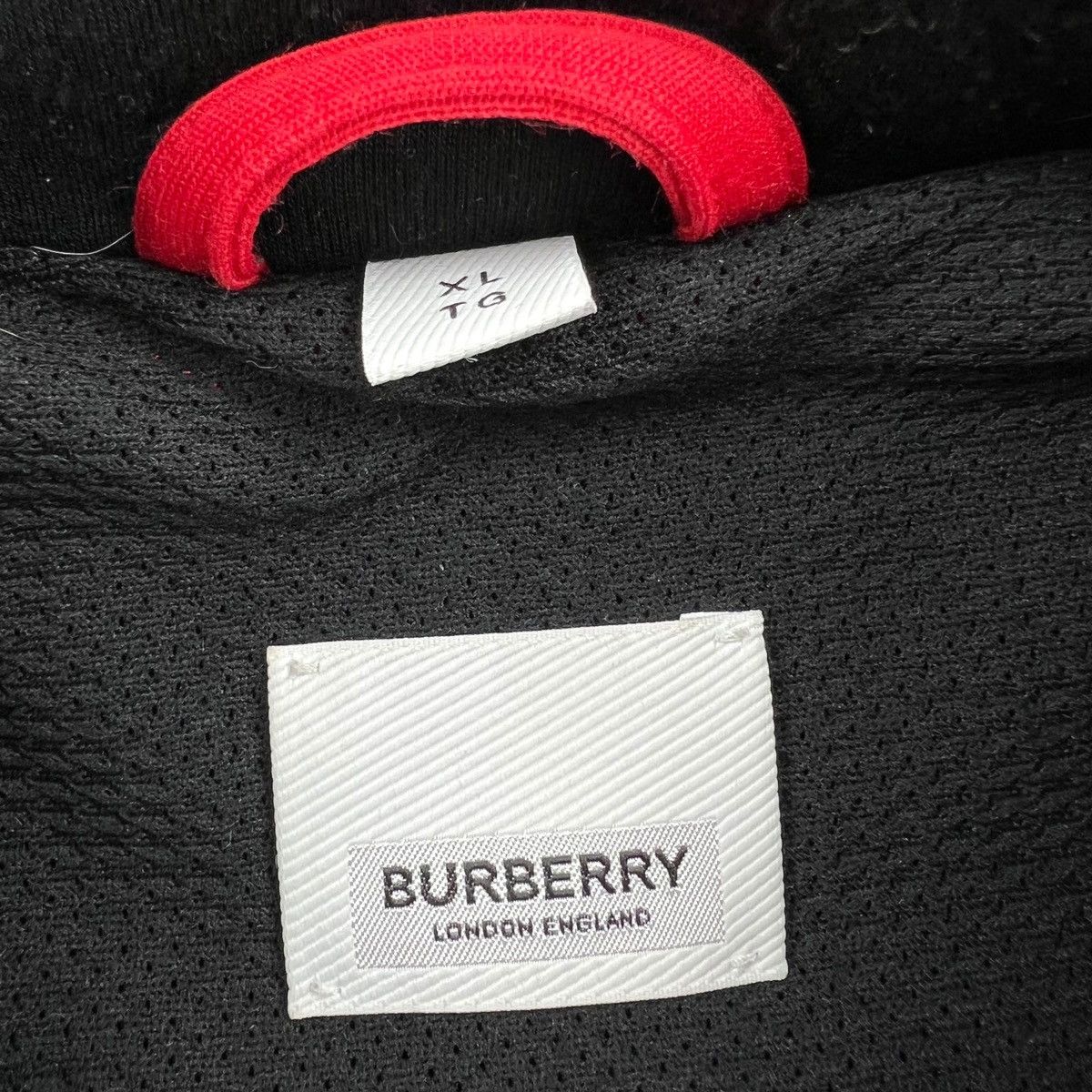 Burberry Burberry Astala Red Track Jacket Size US XL / EU 56 / 4 - 5 Thumbnail
