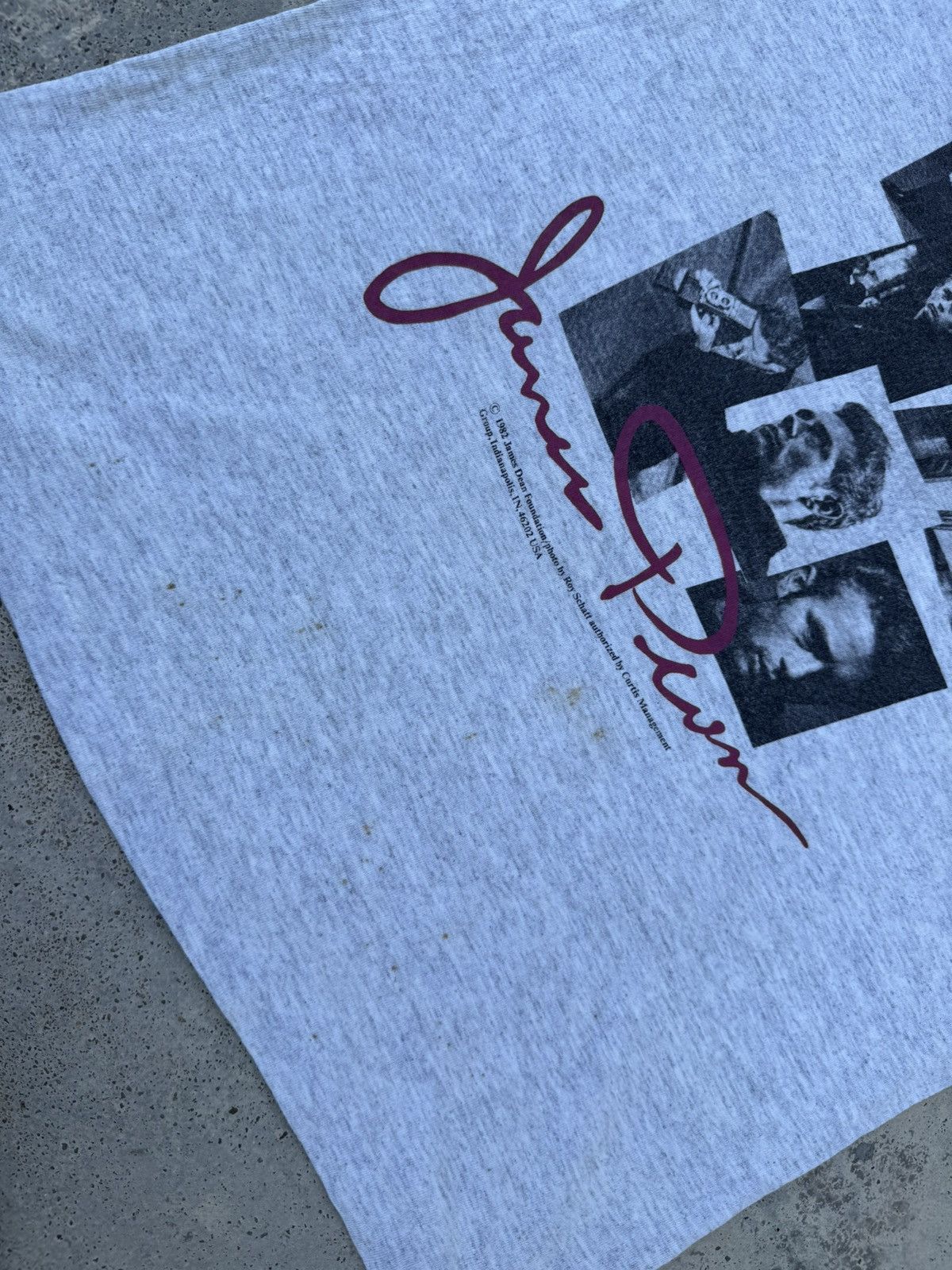 Vintage Vintage 80s James Dean Collage Tees Size US M / EU 48-50 / 2 - 8 Thumbnail