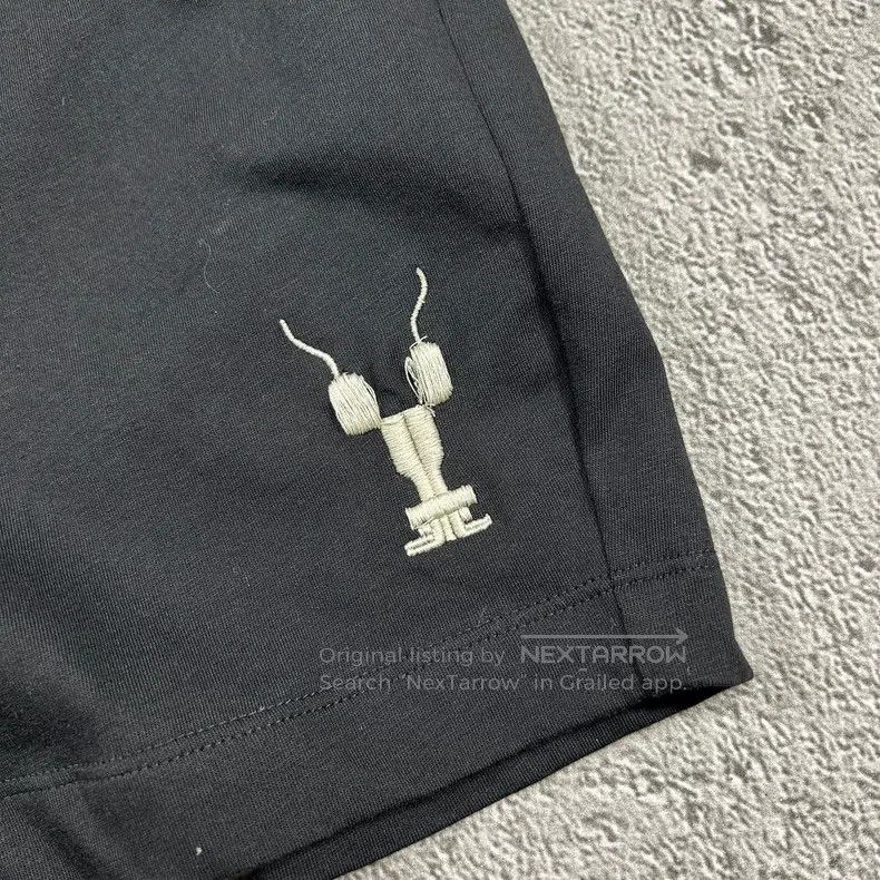 Rick Owens Rick Owens size m Pendant embroidered logo drawstring short Size US 28 / EU 44 - 4 Thumbnail
