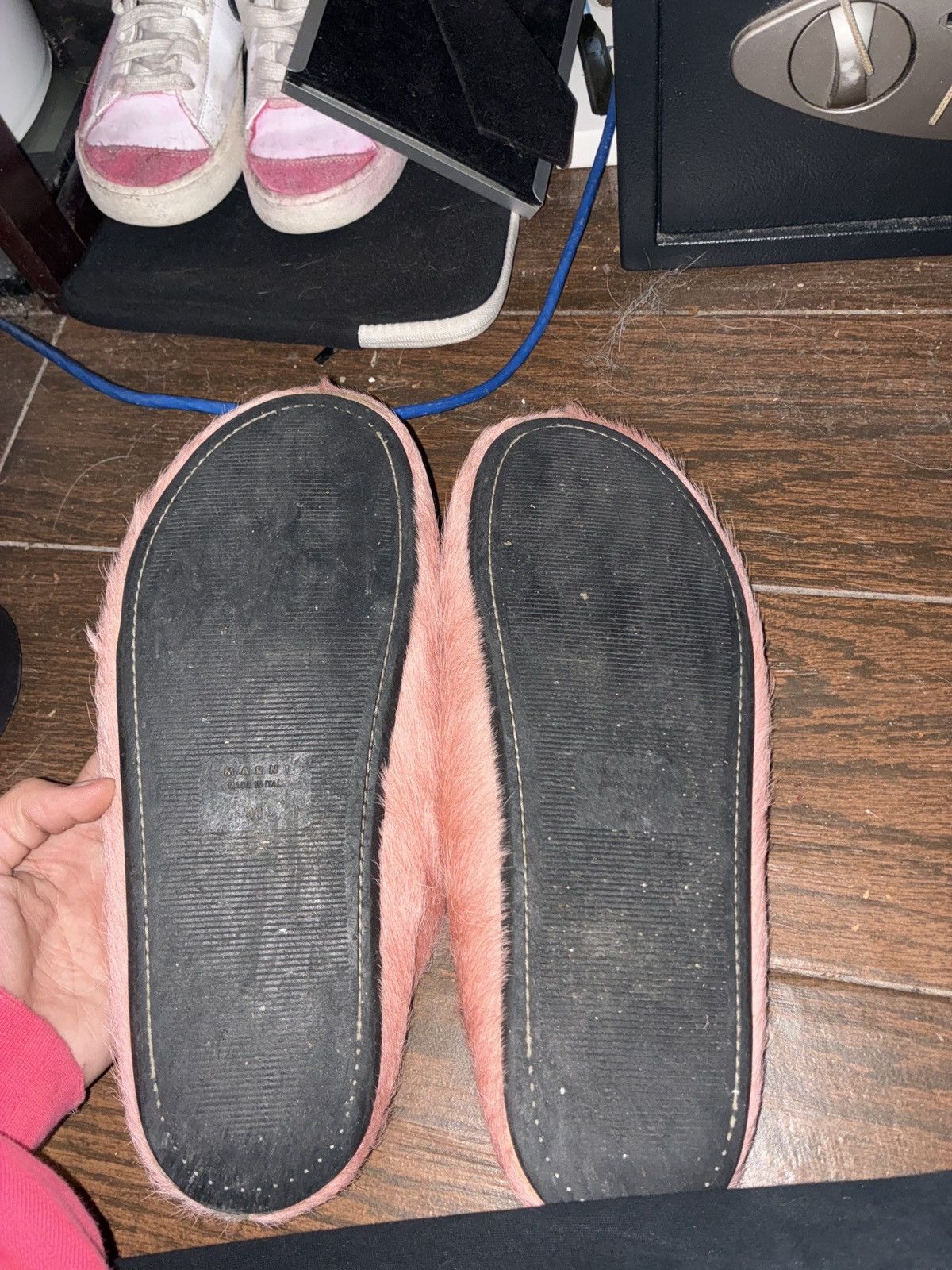 Marni SIZE 13 Rare Pink Marni Slides Size US 13 / EU 46 - 6 Thumbnail