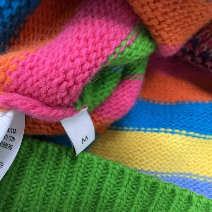 Gucci Gucci Gucci Colorful Knit Sweater with Butterfly Design -2 Size US M / EU 48-50 / 2 - 3 Thumbnail