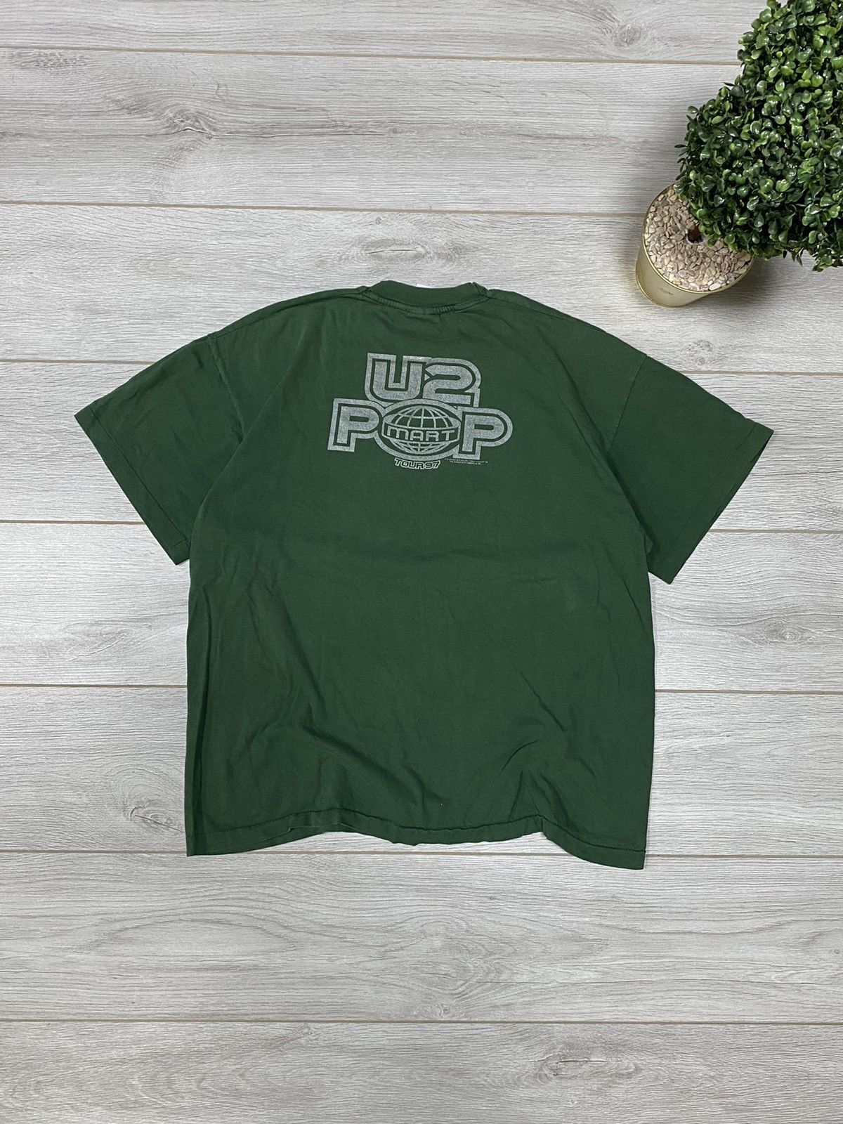Band Tees 1997 U2 Pop Mart Tee Size US XL / EU 56 / 4 - 1 Thumbnail