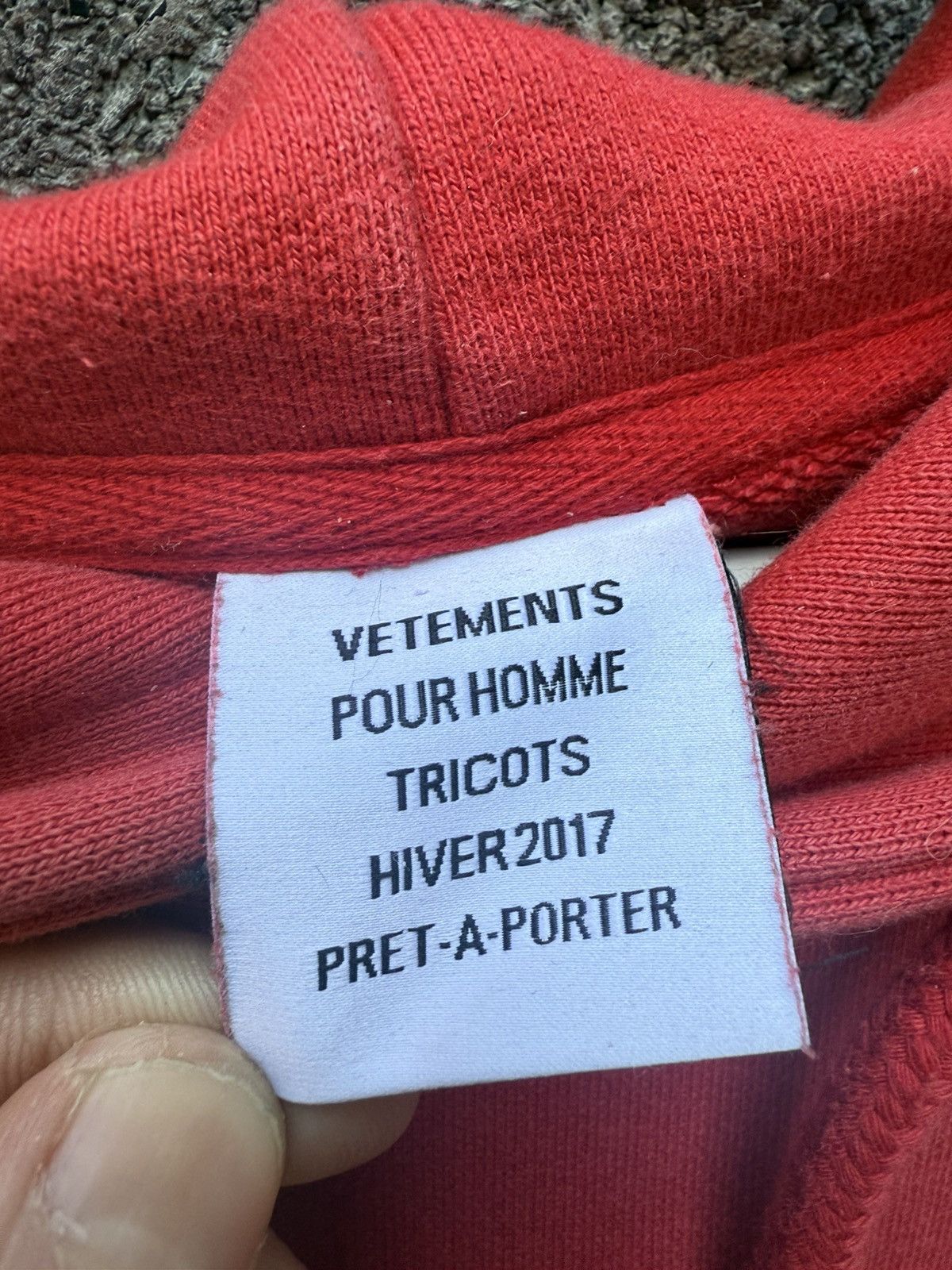 Vetements FW17 Vetements Seoul Metal Hoodie Size US S / EU 44-46 / 1 - 5 Thumbnail