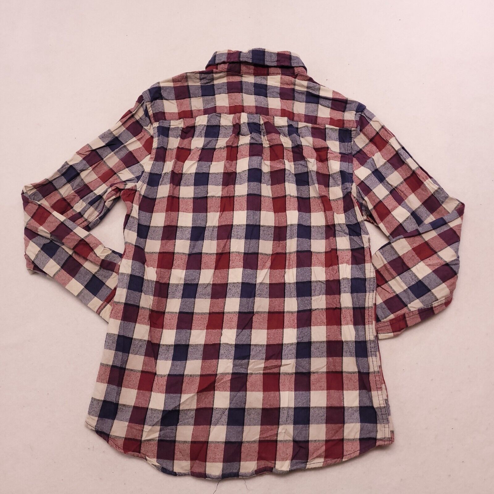 Merona Merona Gingham Flannel Shirt Mens Size Small S Red Blue Size US S / EU 44-46 / 1 - 10 Thumbnail