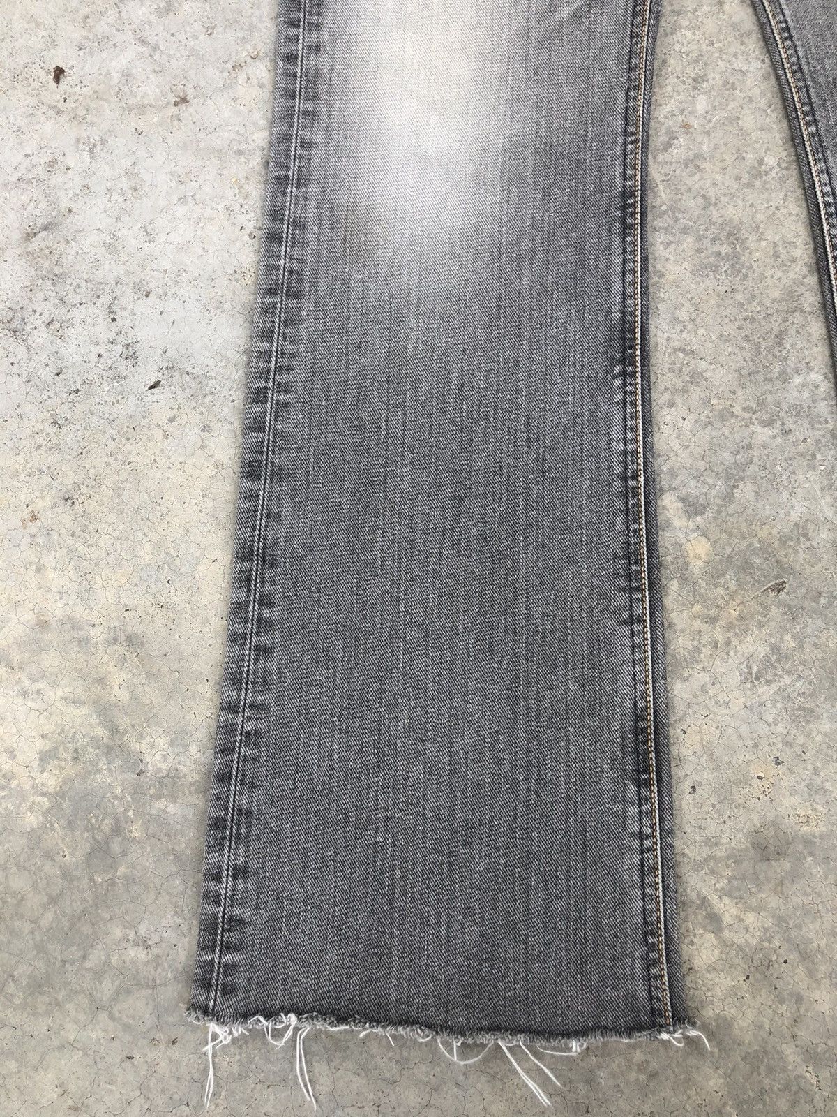 If Six Was Nine Japanese Lee Flared Jeans Distressed Jeans Size US 31 - 6 Thumbnail