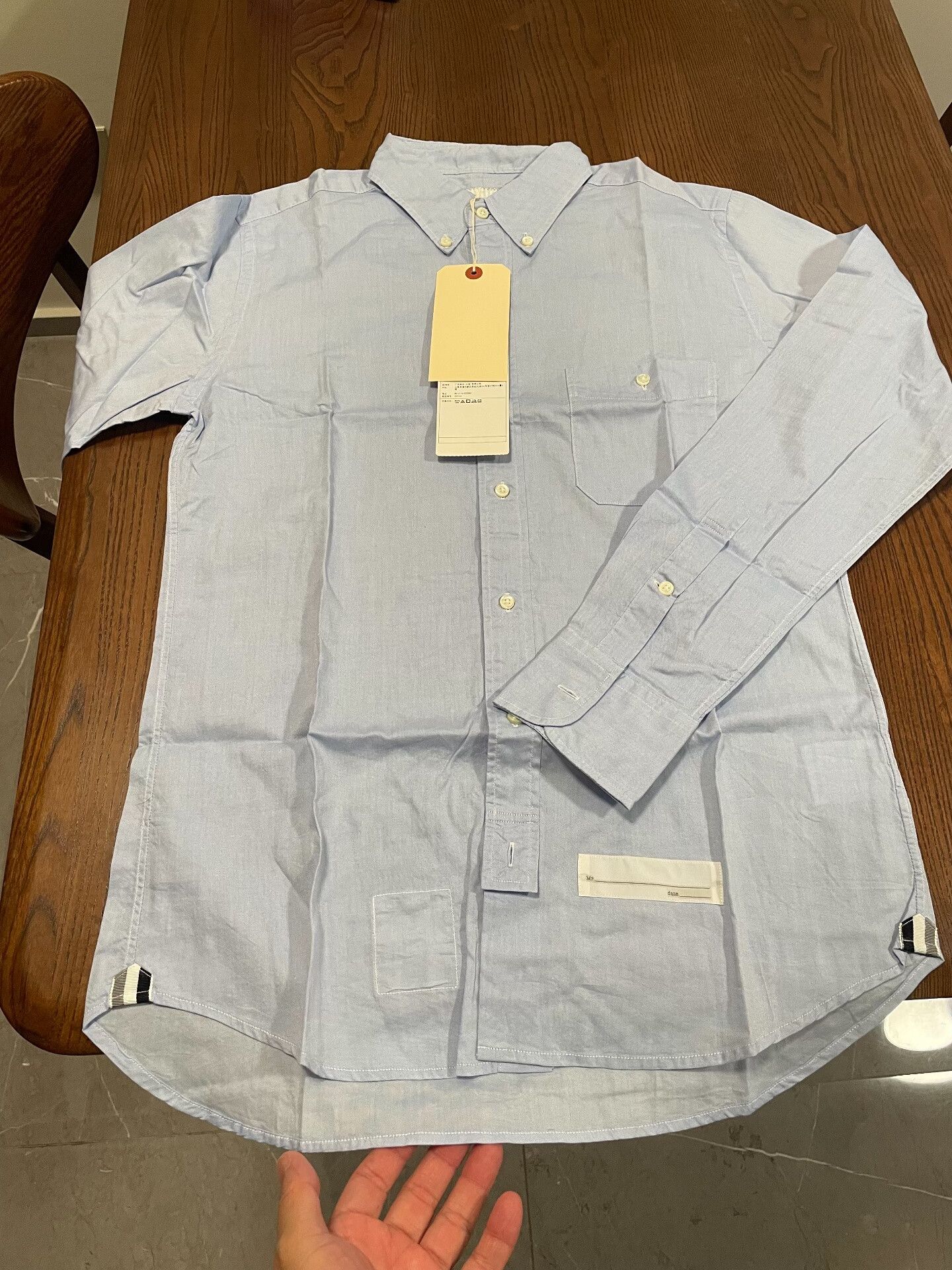 Thom Browne Thom Browne Thom Grey M Casual Shirt Size US M / EU 48-50 / 2 - 1 Thumbnail
