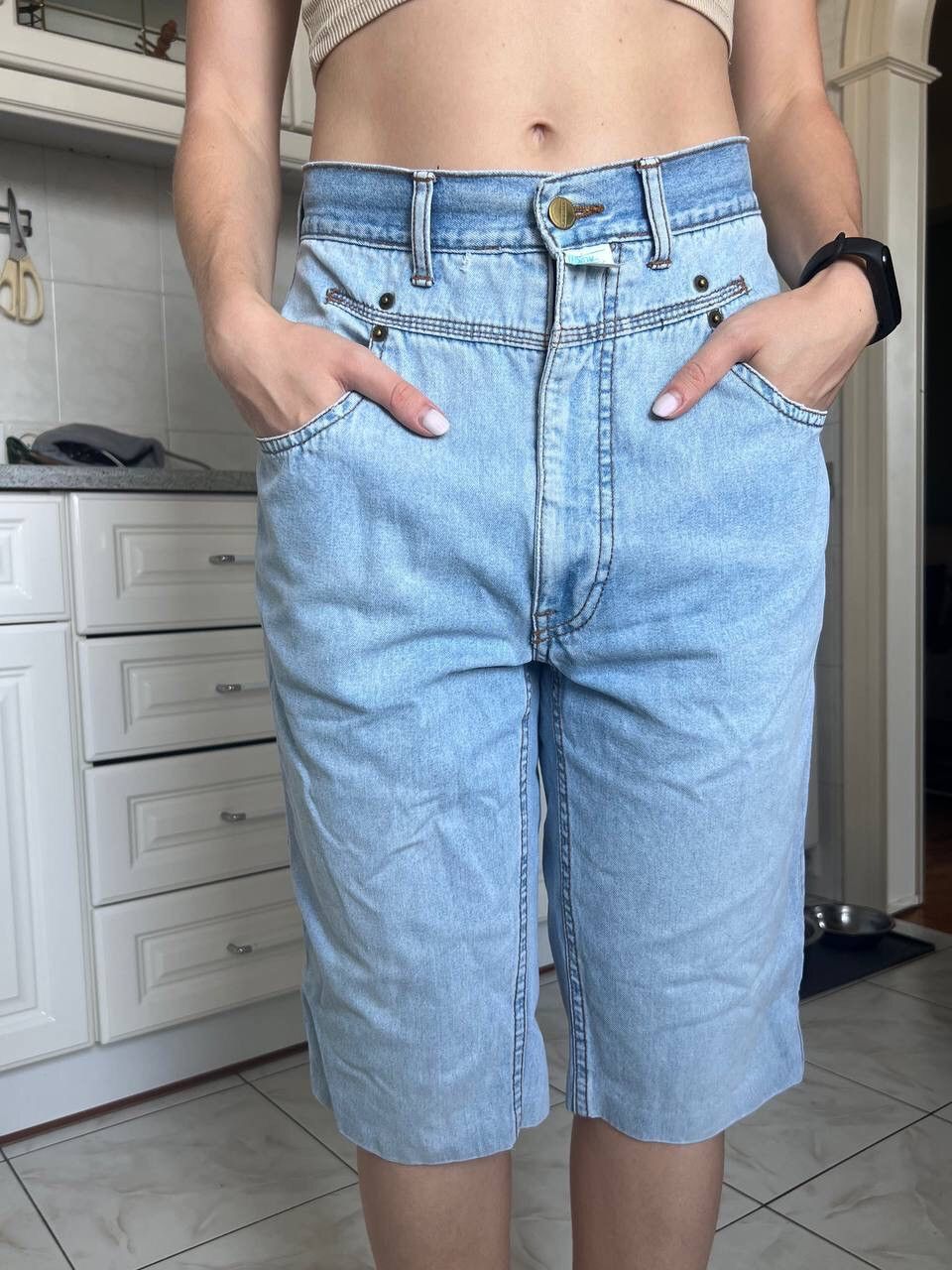 Marithe + Francois Girbaud × Vintage Vintage Y2K Marithe Francois Girbaud MFG Baggy Jeans Short Size 34" / US 12 / IT 48 - 12 Thumbnail