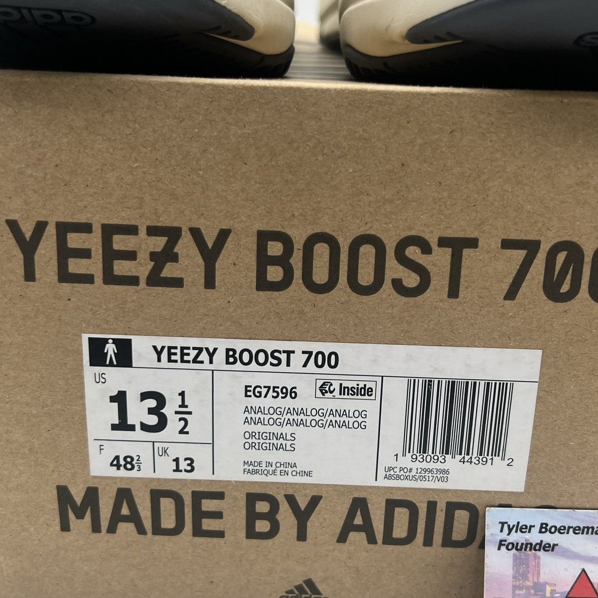 Adidas Yeezy boost 700 analog Size US 13 / EU 46 - 6 Thumbnail
