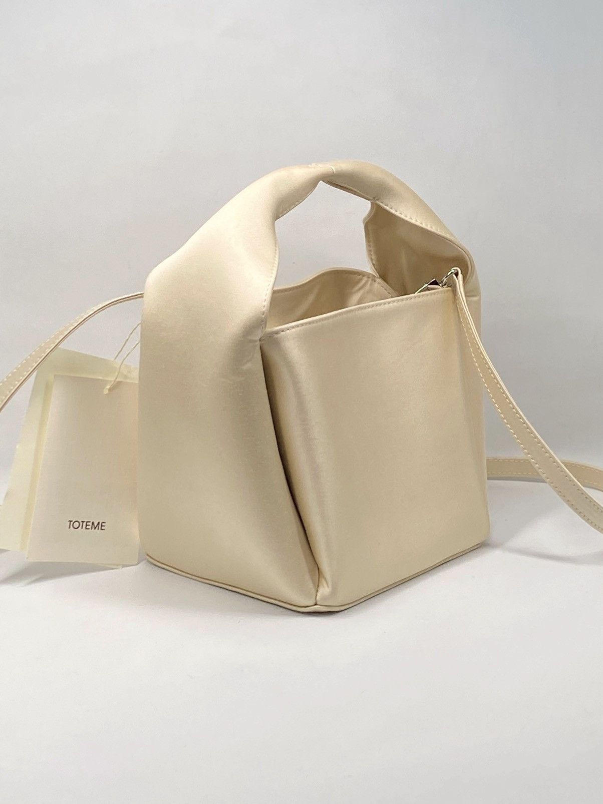 Toteme Toteme Petite Satin Bucket Bag Size ONE SIZE - 5 Thumbnail