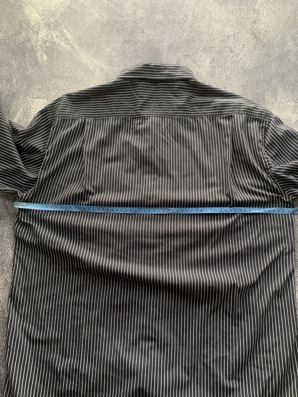 Yohji Yamamoto Button Shirt SACSNY Y'SACCS Striped Japanese Size US XL / EU 56 / 4 - 8 Thumbnail