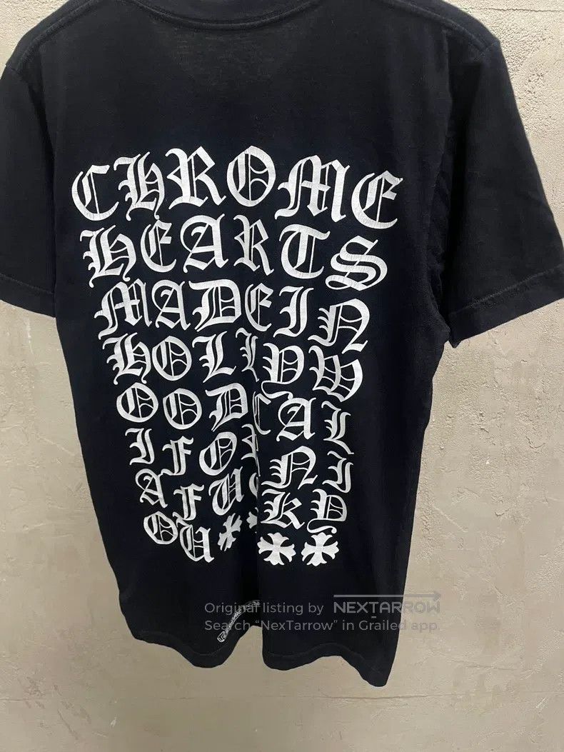 Chrome Hearts CHROME HEARTS Size S Short sleeves with Sanskrit printed on Size US S / EU 44-46 / 1 - 4 Thumbnail