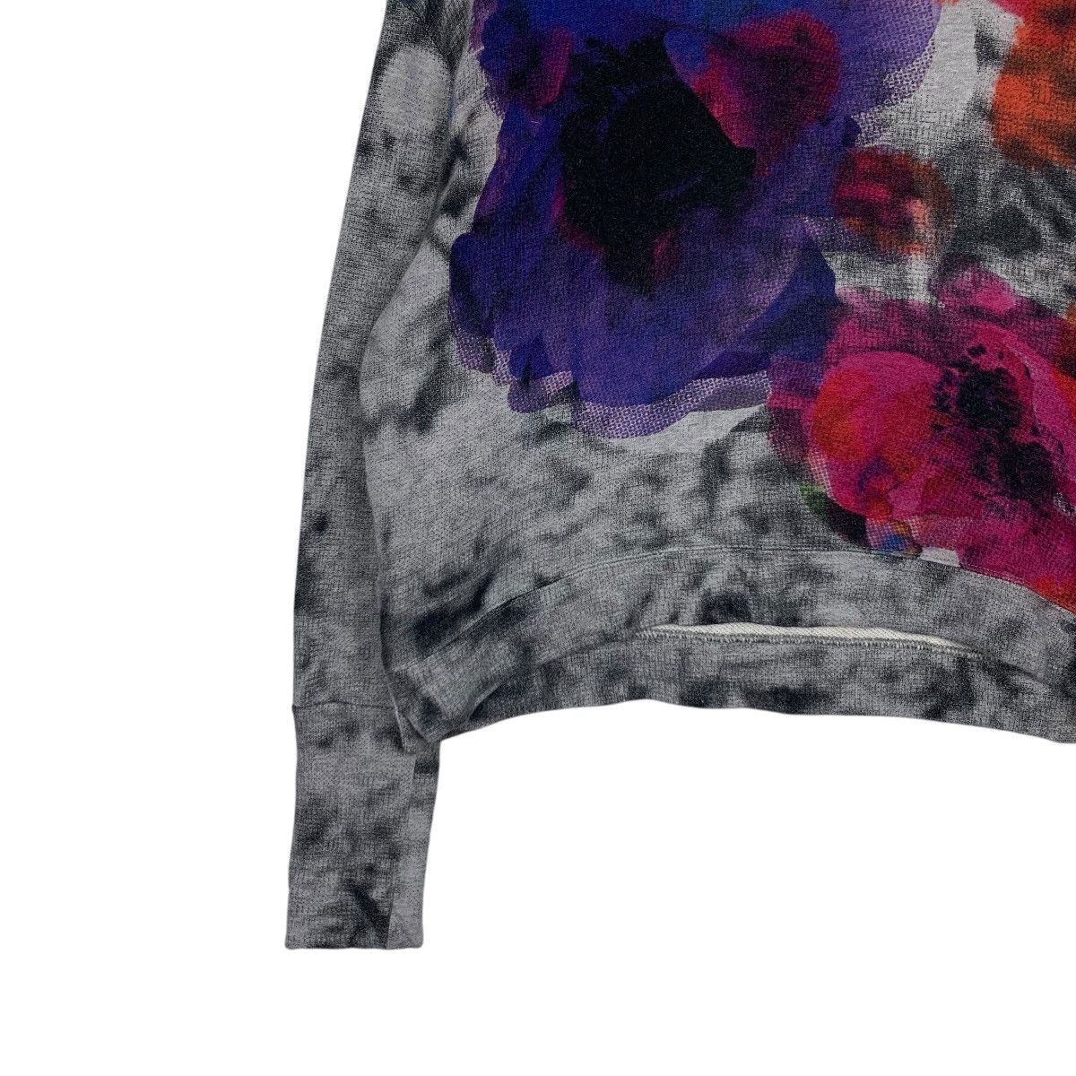 Paul Smith PAUL SMITH Artwork Graphics Cropped Sweatshirt #1853-C81 Size M / US 6-8 / IT 42-44 - 3 Thumbnail