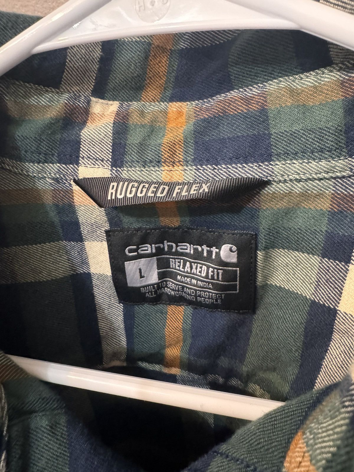 Carhartt Green Carhartt Flannel Size US L / EU 52-54 / 3 - 2 Thumbnail
