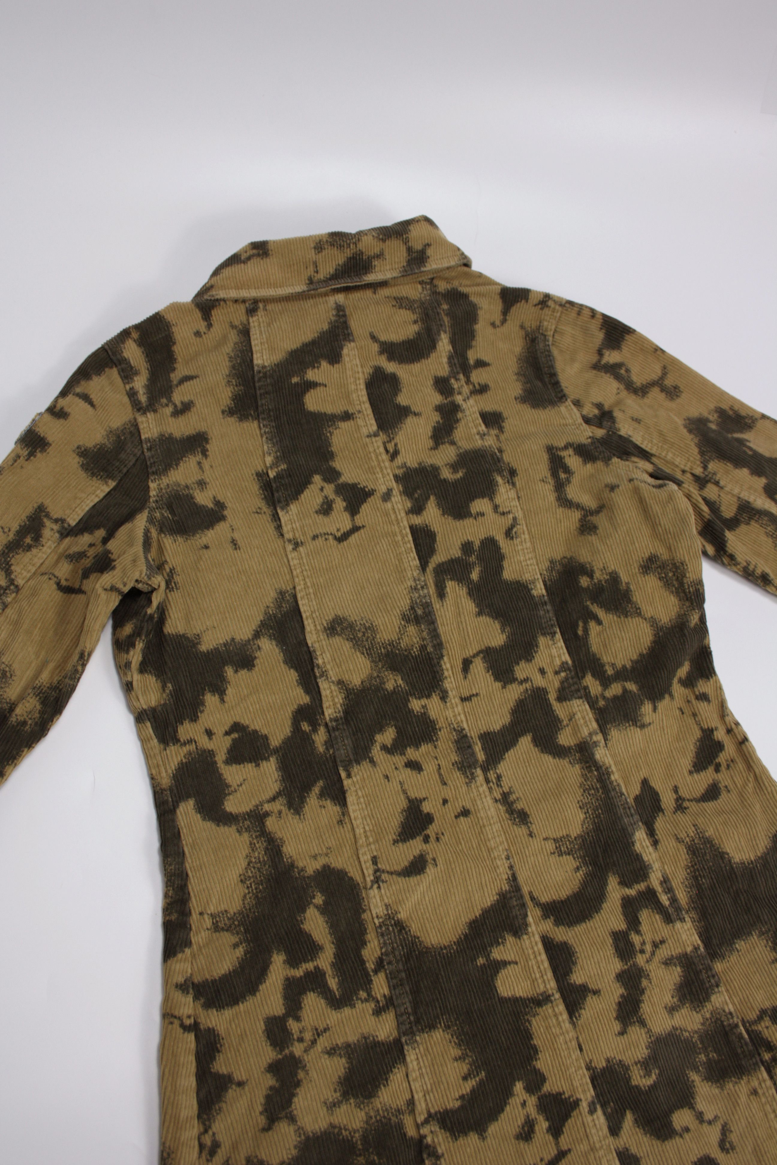O'Neill × Vintage Oneill 90s Vintage Corduroy Camo Twin Pocket Zip Maxi Dress Size M / US 6-8 / IT 42-44 - 8 Thumbnail