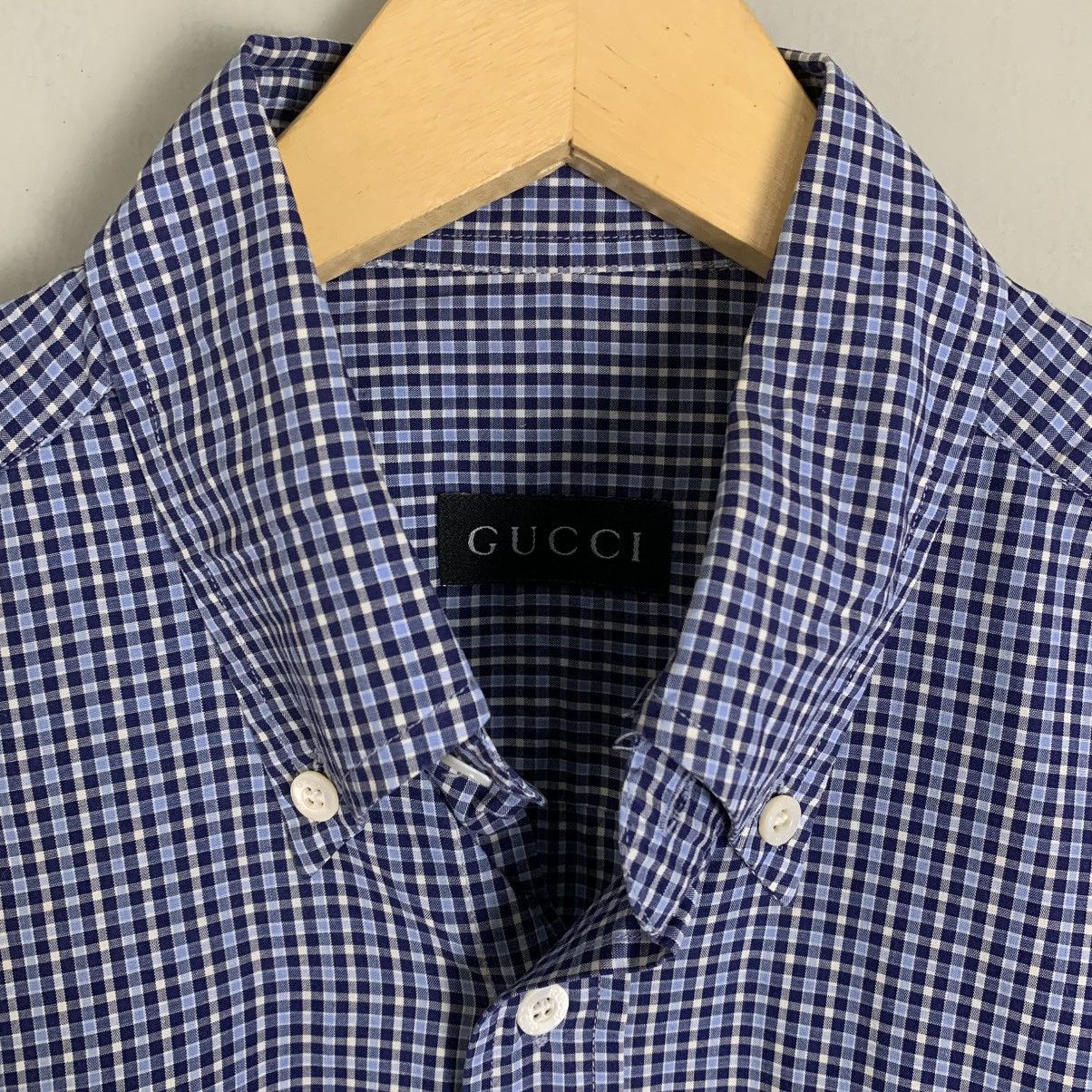 Gucci Gucci Plaid Shirt Size US L / EU 52-54 / 3 - 2 Thumbnail