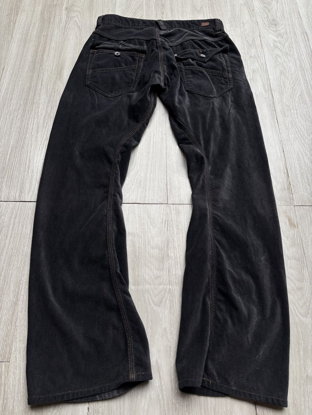 Japanese Brand Ncfm velvet flare pants Size US 30 / EU 46 - 4 Thumbnail