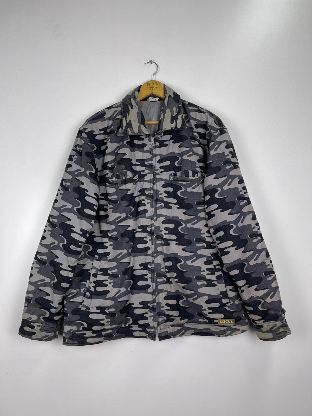 Japanese Brand Discus camo Hunting Jacket Size US L / EU 52-54 / 3 - 2 Thumbnail