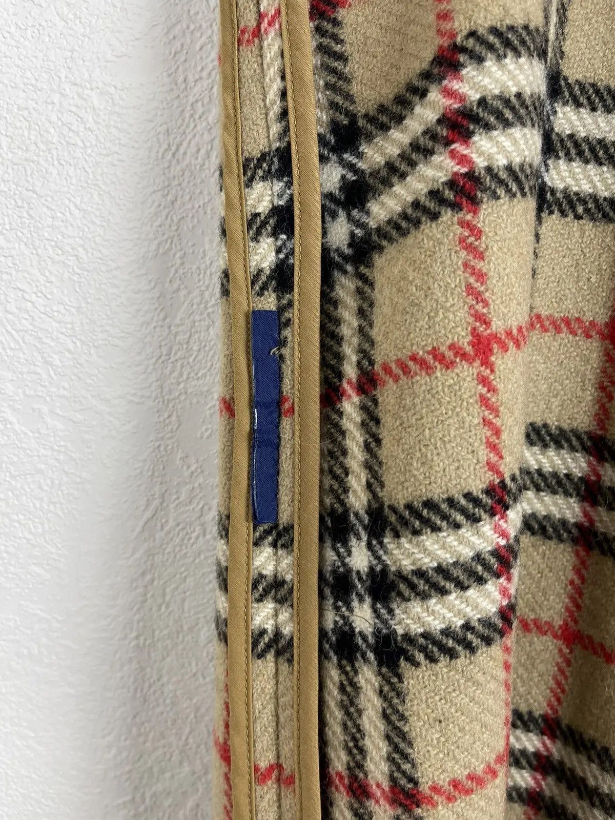 Burberry Vintage 90s Burberry Lining Wool Vest Check Nova Size L / US 10 / IT 46 - 4 Thumbnail